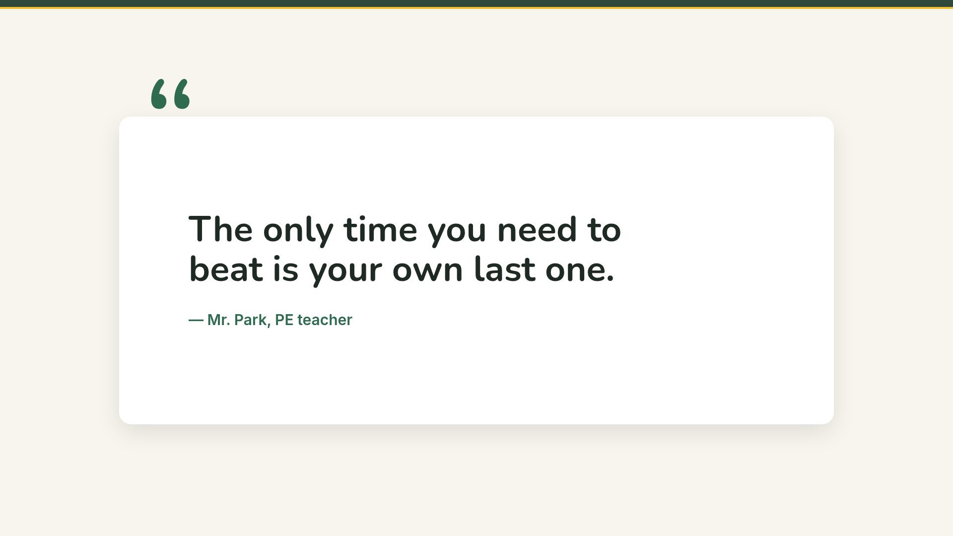 Chalk PE slide 11
