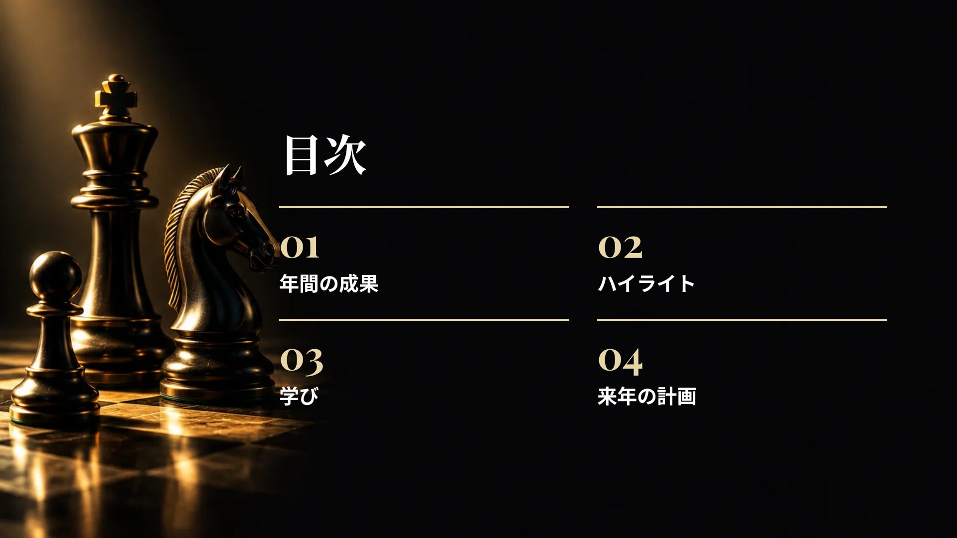 チェス戦略 スライド 3