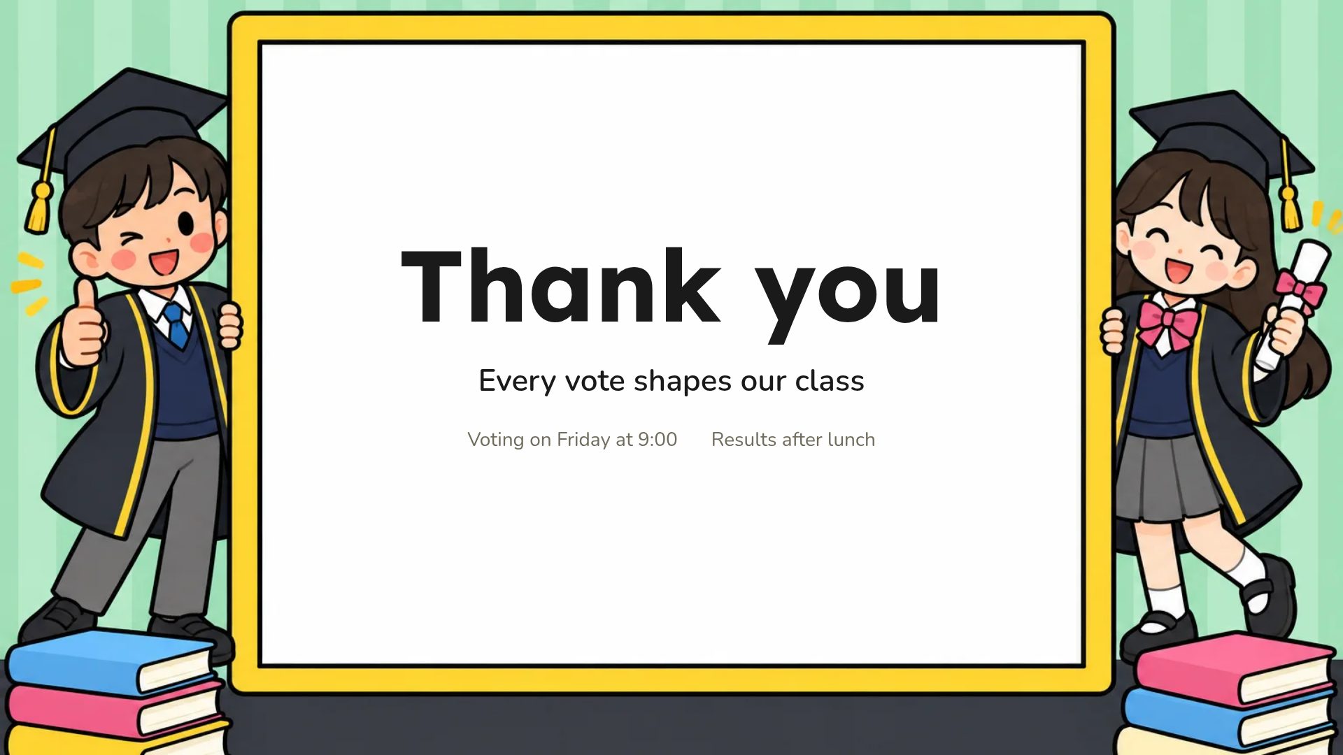 Class Vote slide 18