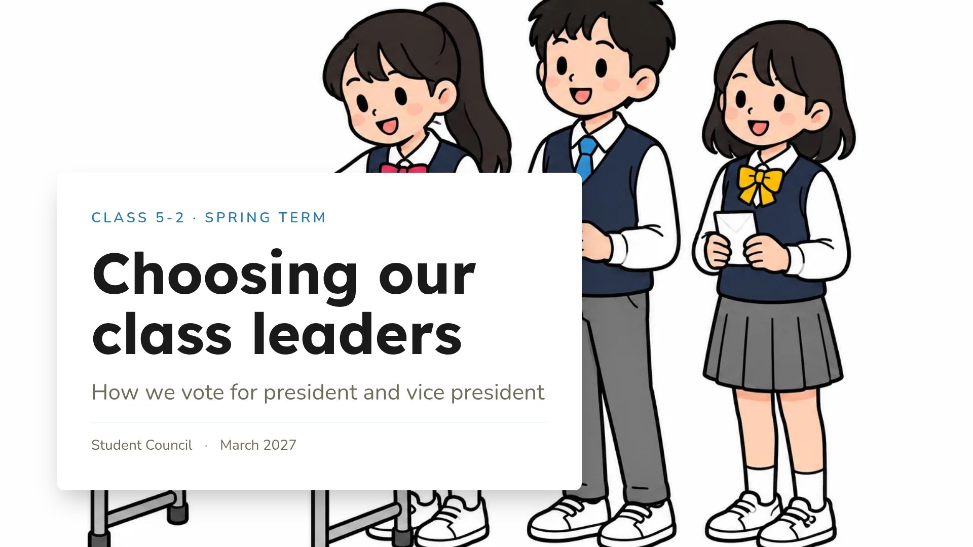 Class Vote slide 2