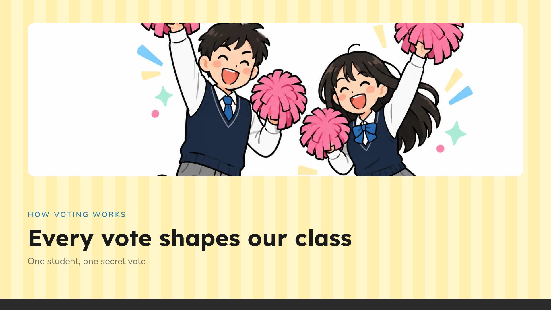 Class Vote slide 7