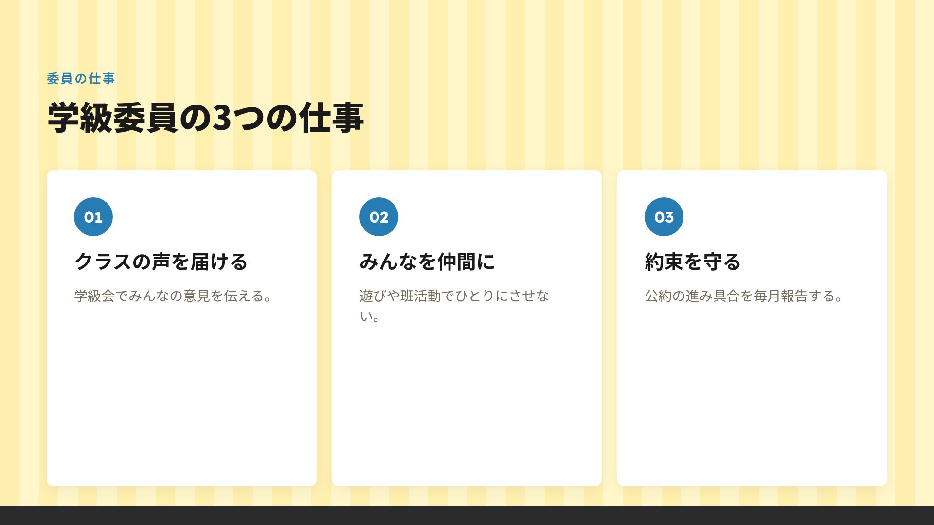 クラス選挙 スライド 5