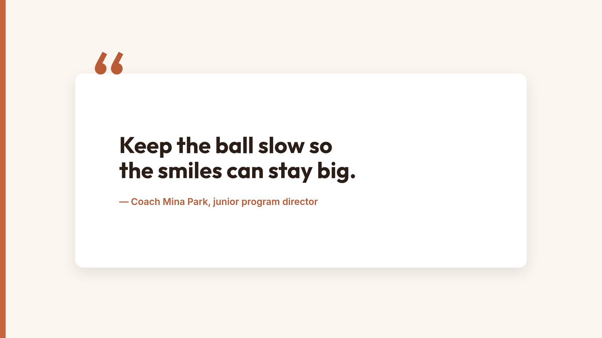 Clay Court slide 11