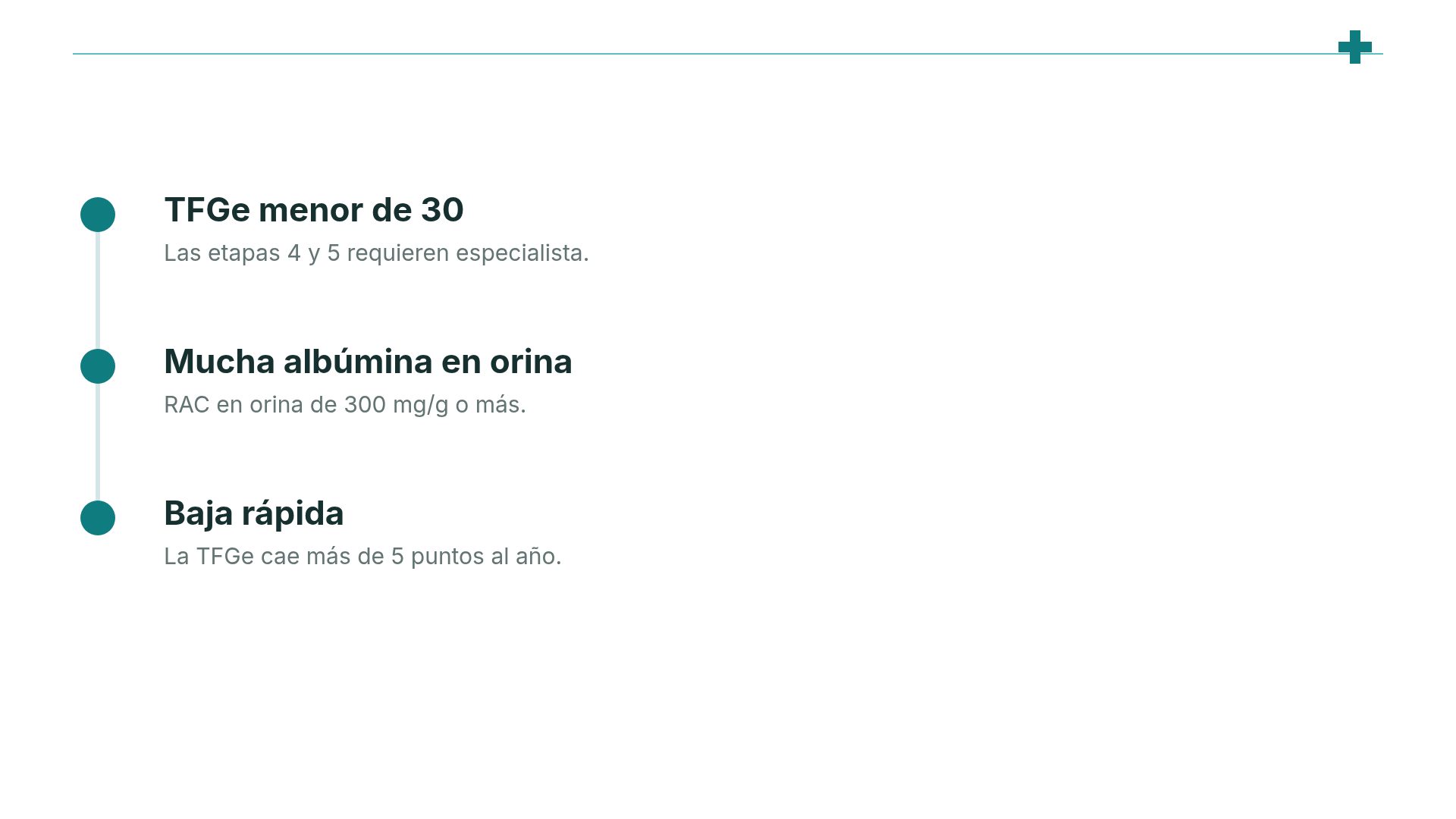 Línea Clínica, diapositiva 17