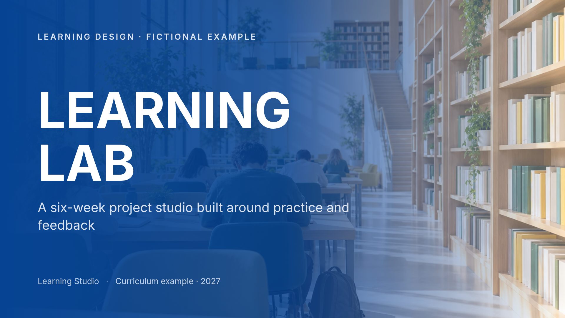 Cobalt Learning Studio slide 2