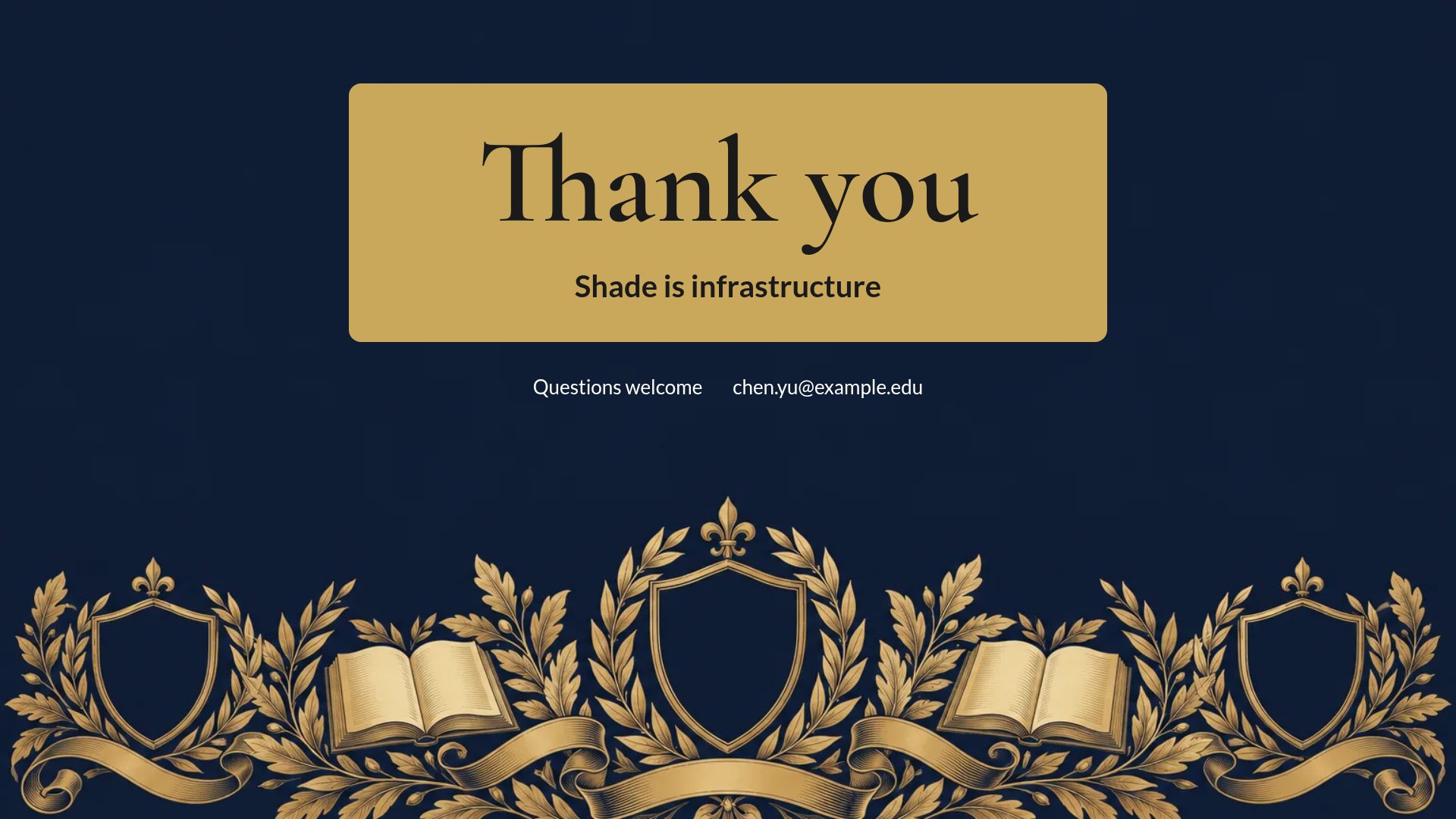 College Crest slide 18