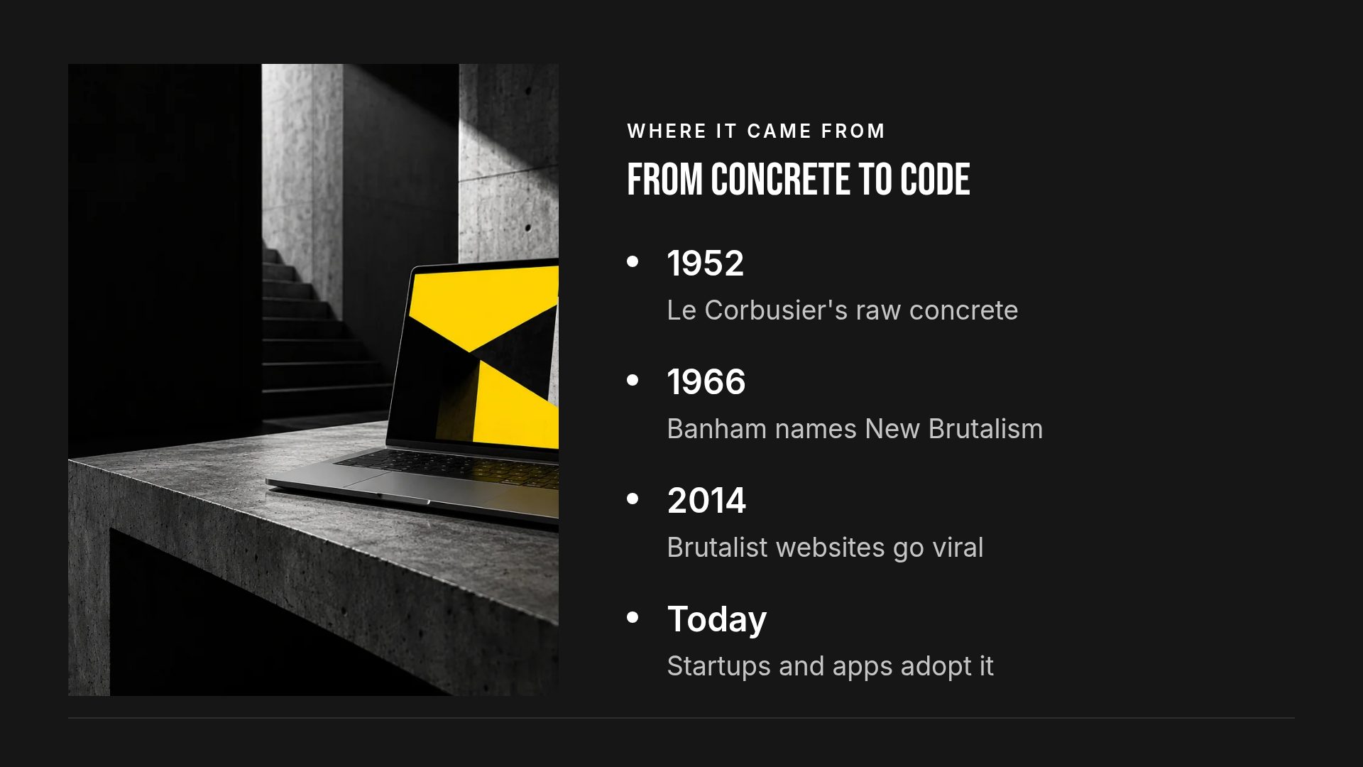 Concrete Yellow slide 6