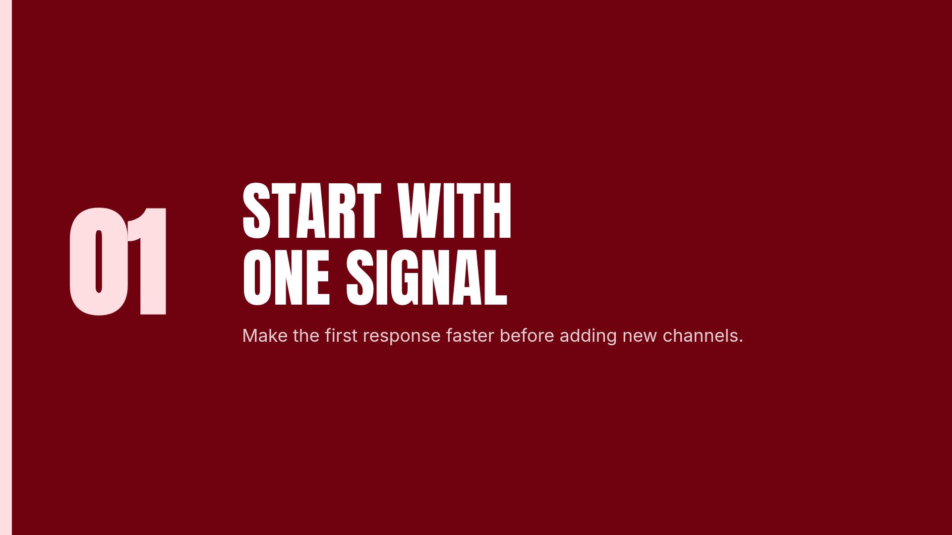 Crimson Signal slide 6