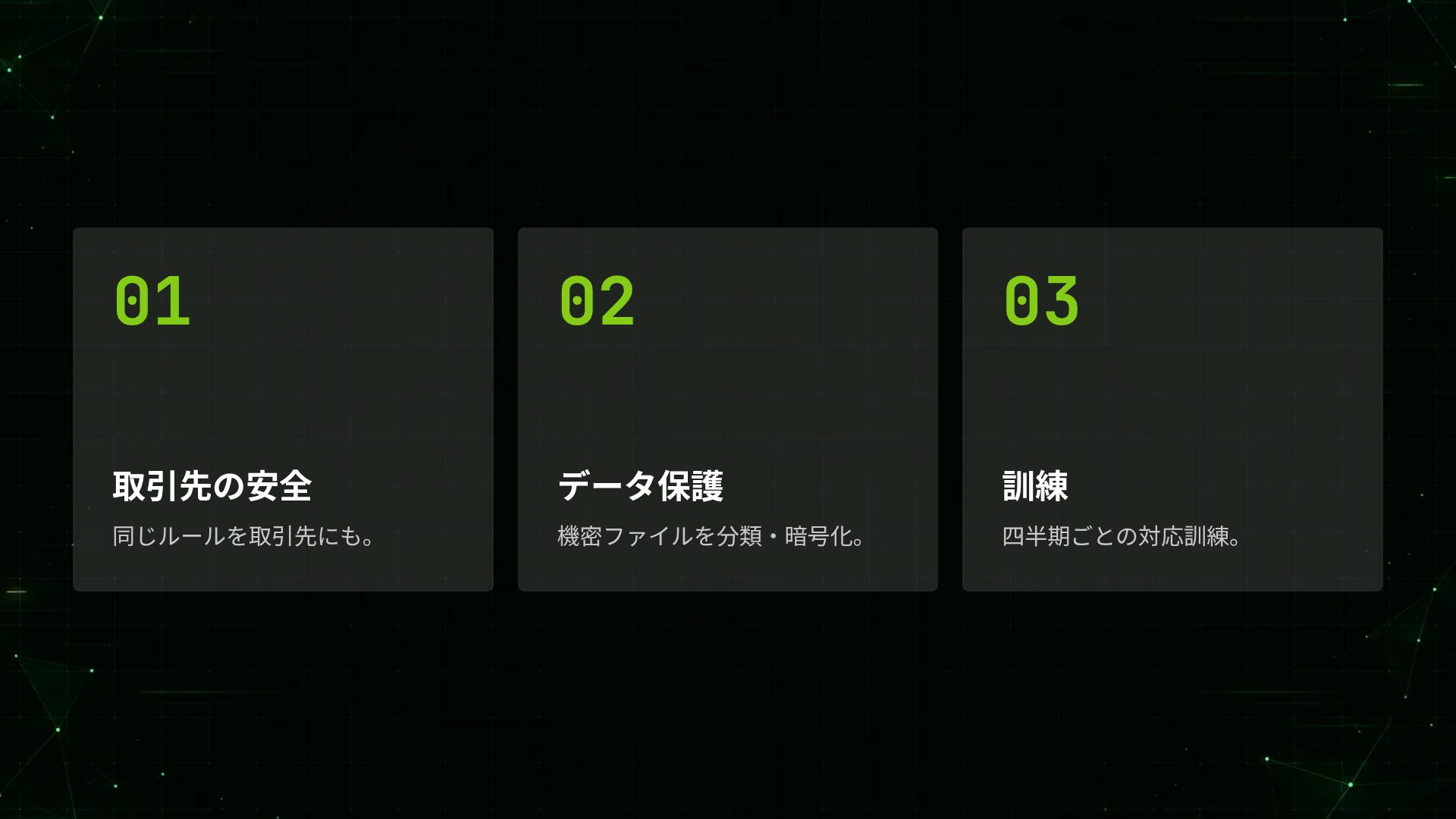 サイバーターミナル スライド 17
