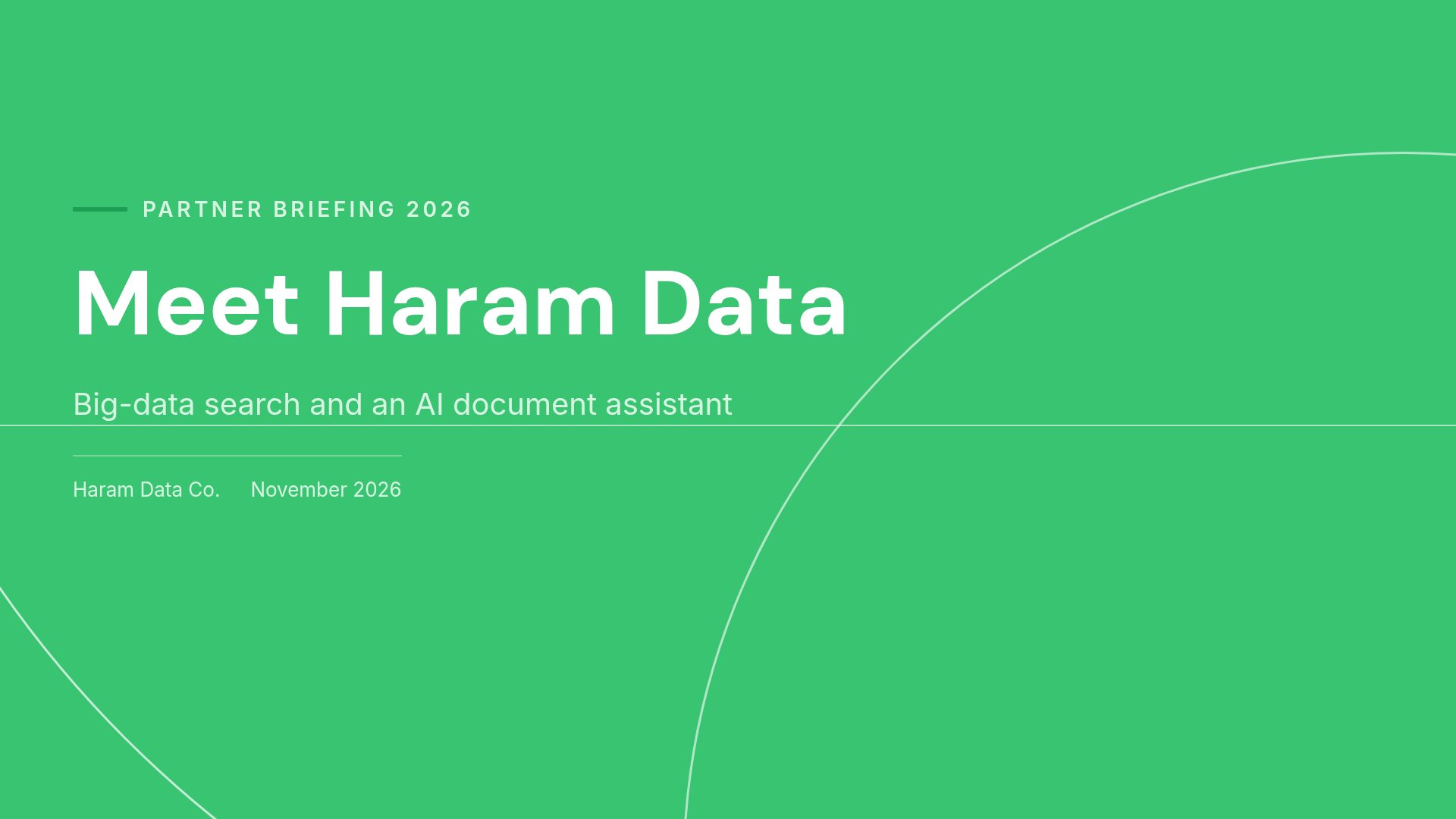 Data Green slide 1