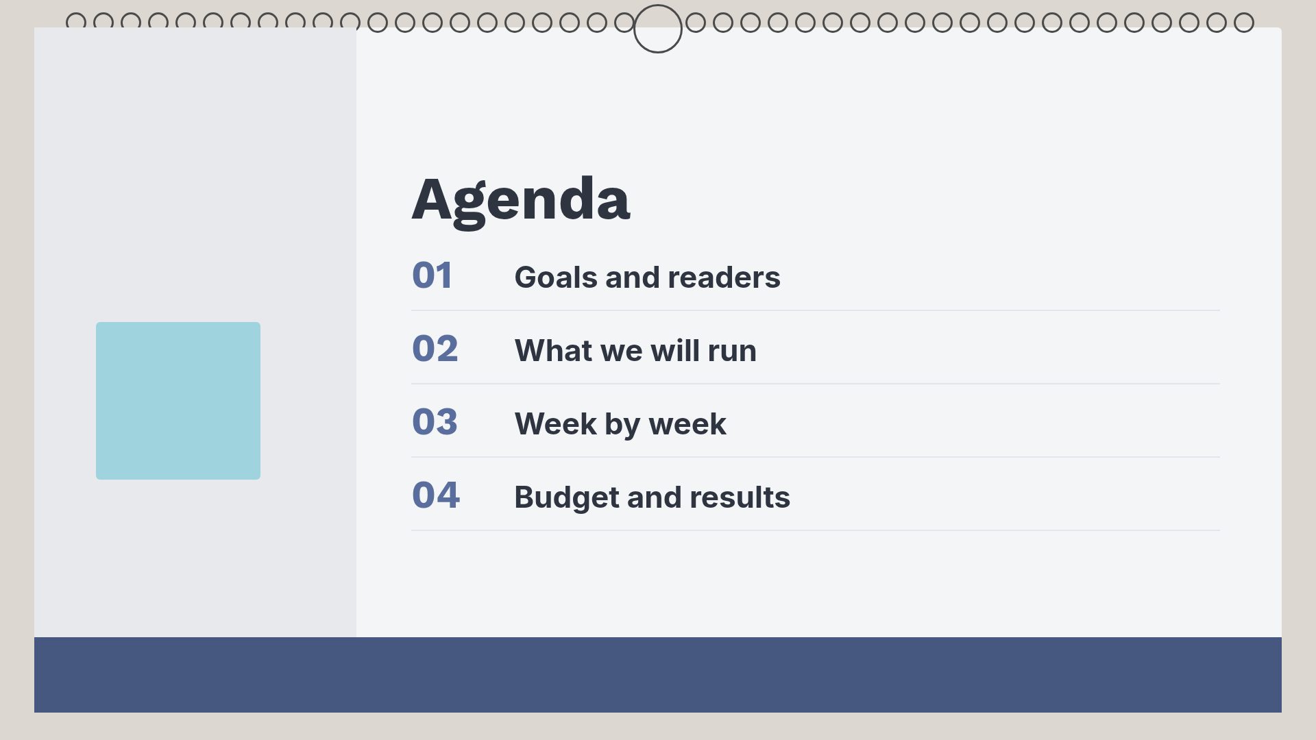Desk Calendar slide 3