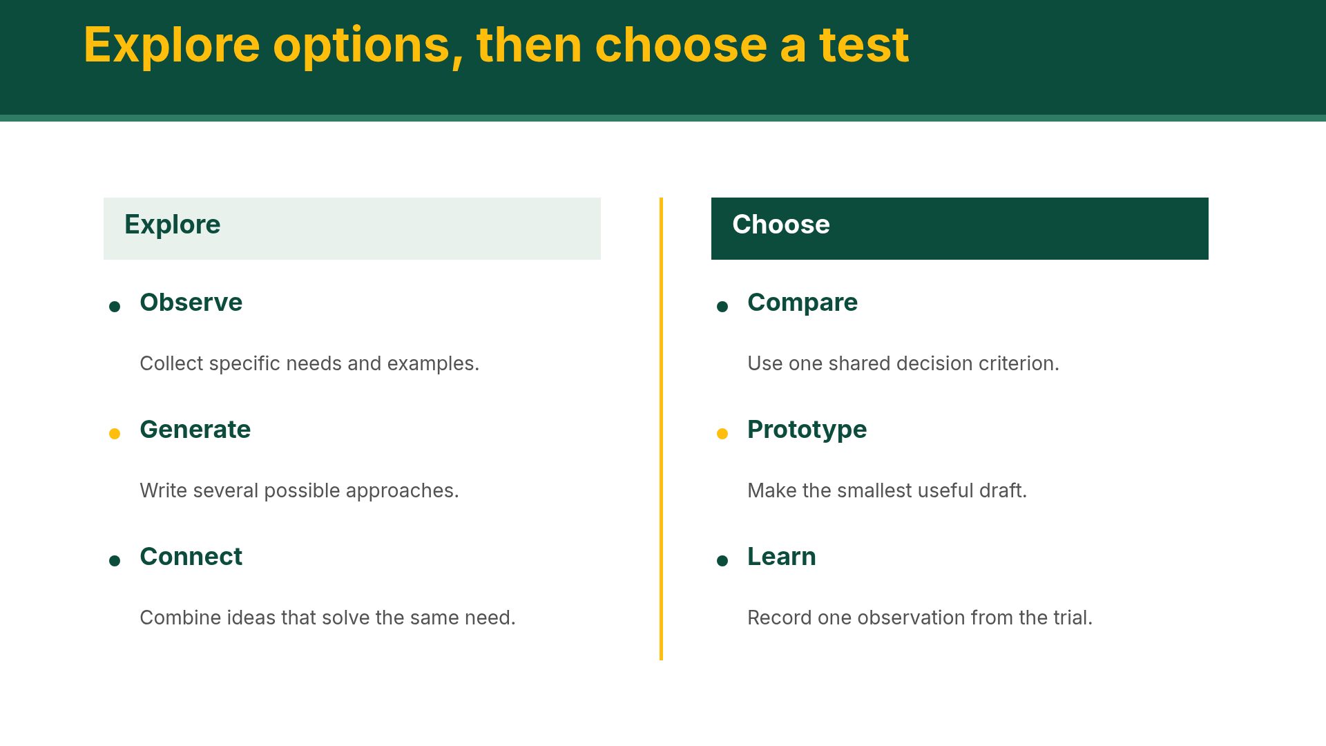 Evergreen Ideas slide 9