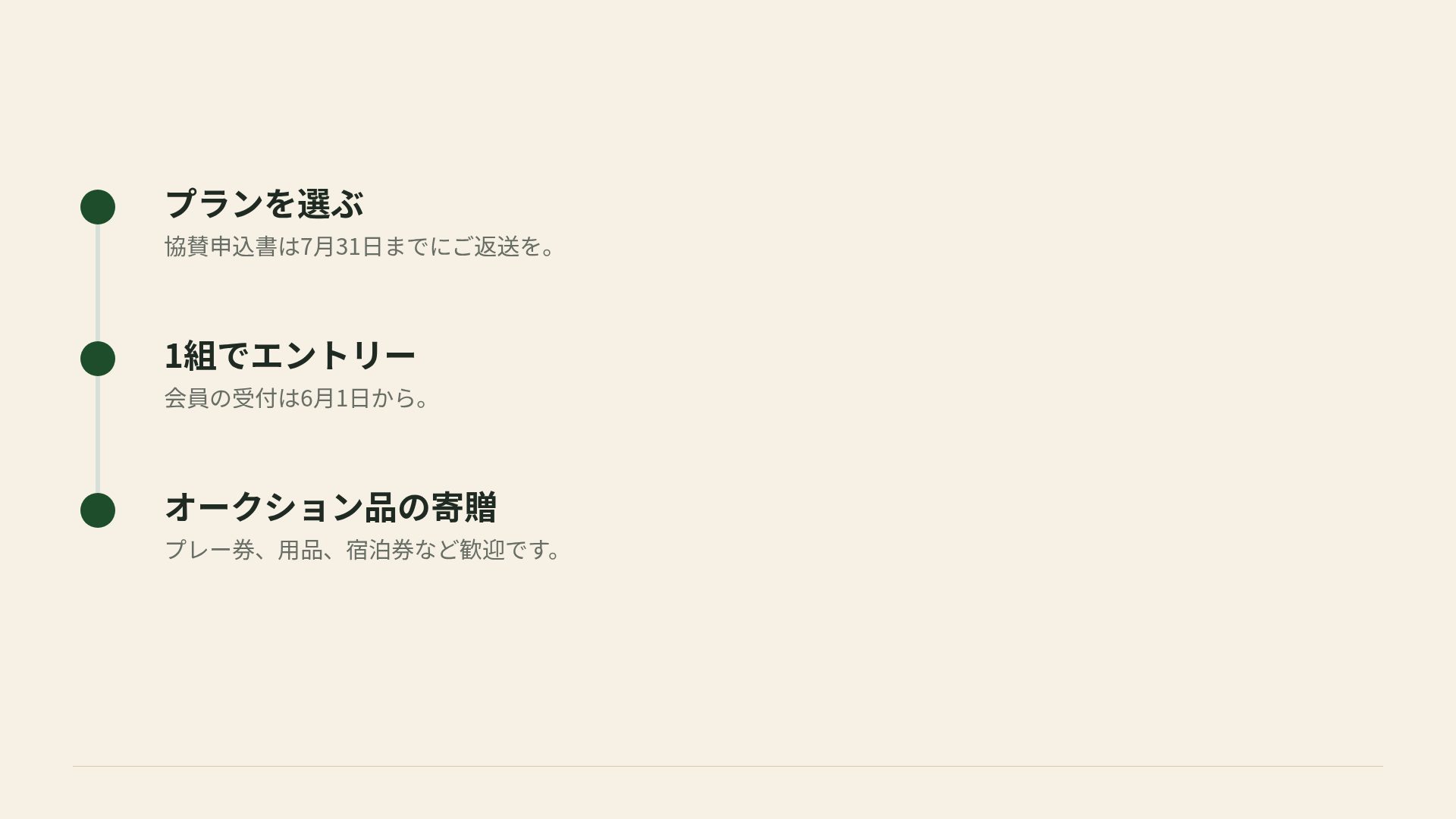フェアウェイ スライド 17