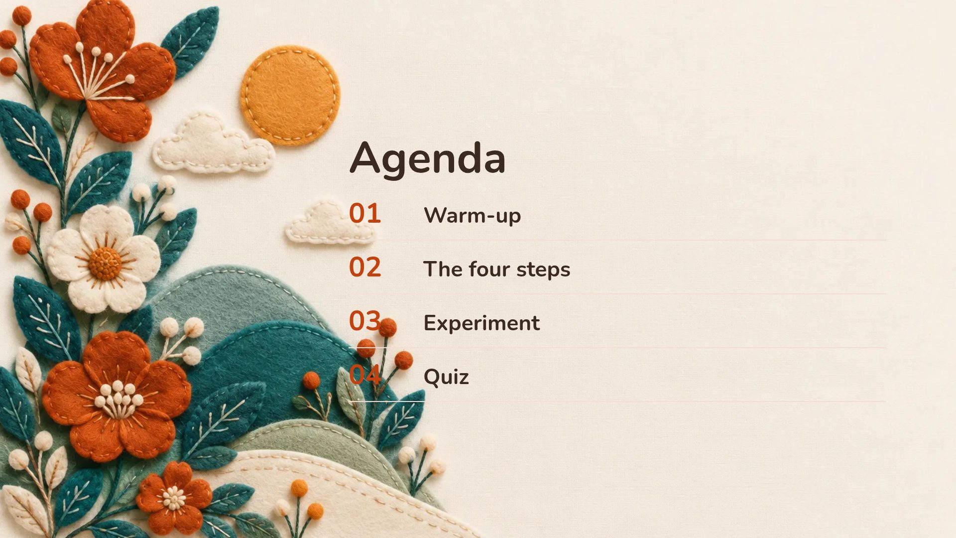 Felt Craft slide 3