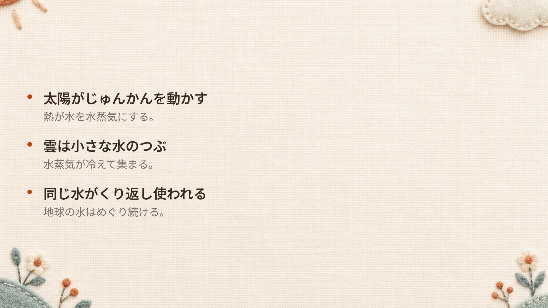 フェルトクラフト スライド 17