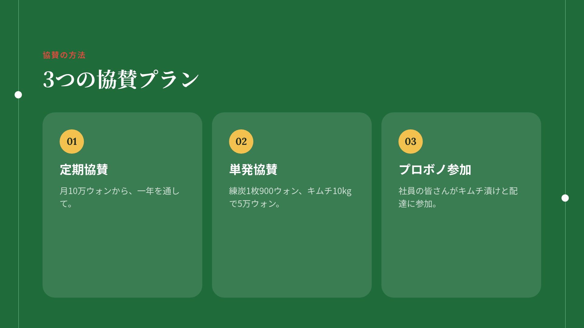 フェルトギビング スライド 5