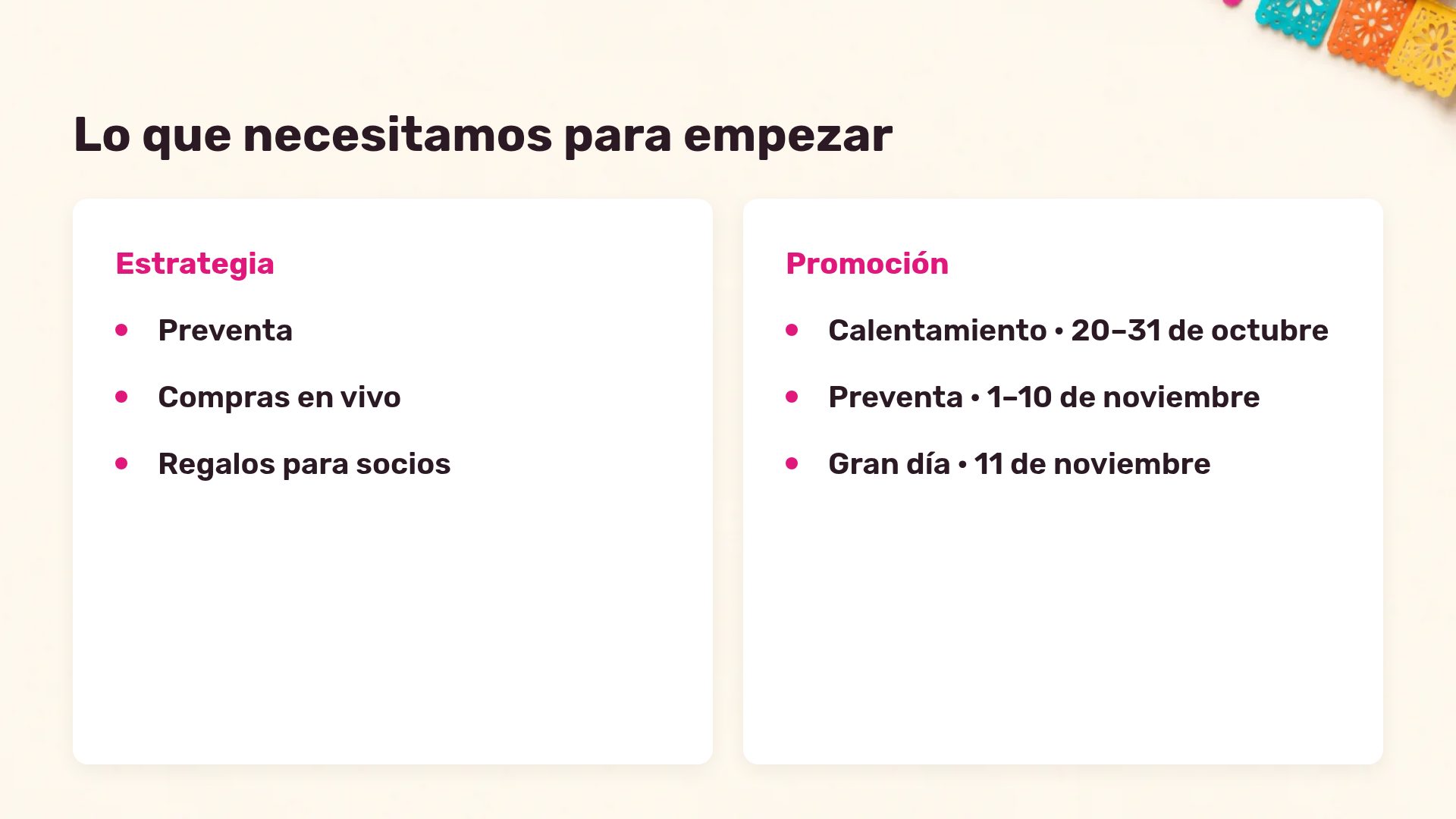 Fiesta, diapositiva 8