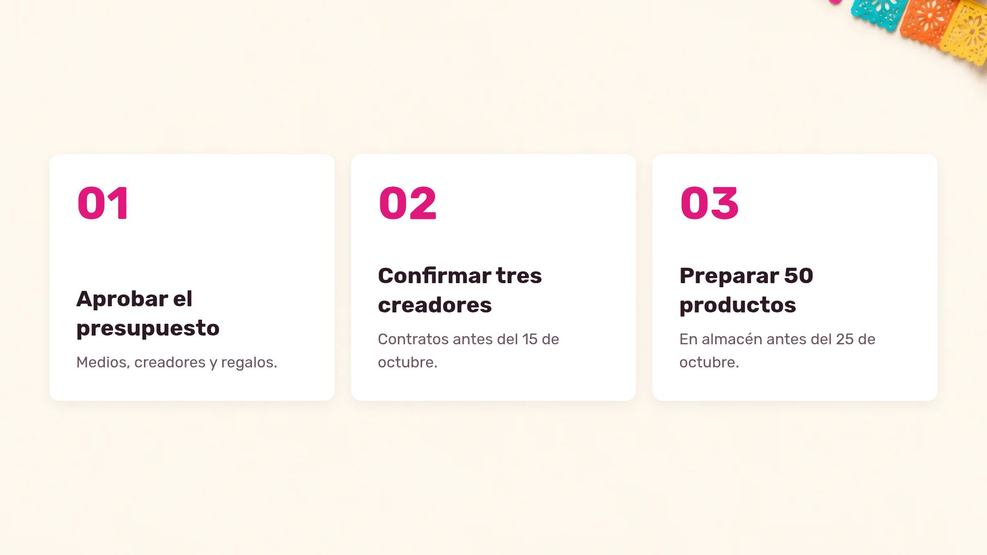 Fiesta, diapositiva 17