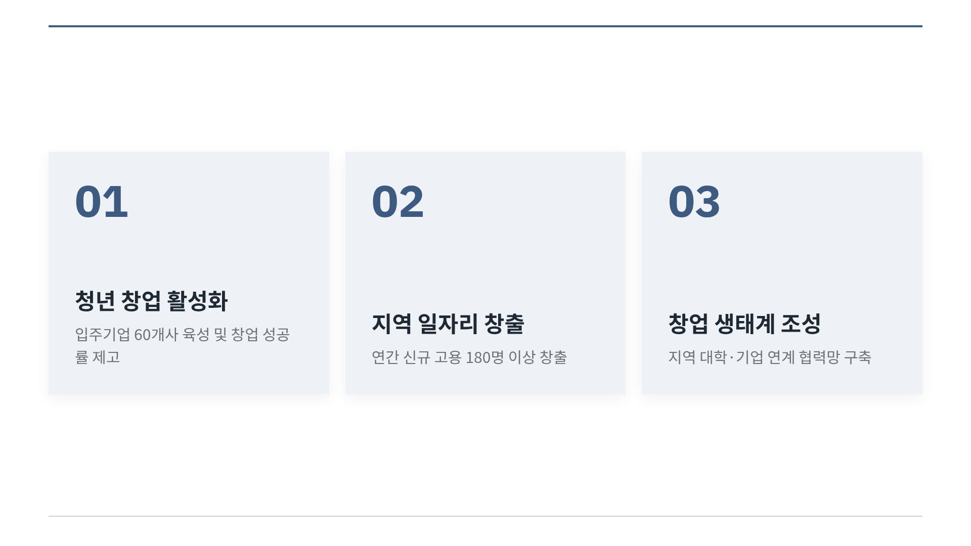 개조식 보고서 17번째 슬라이드