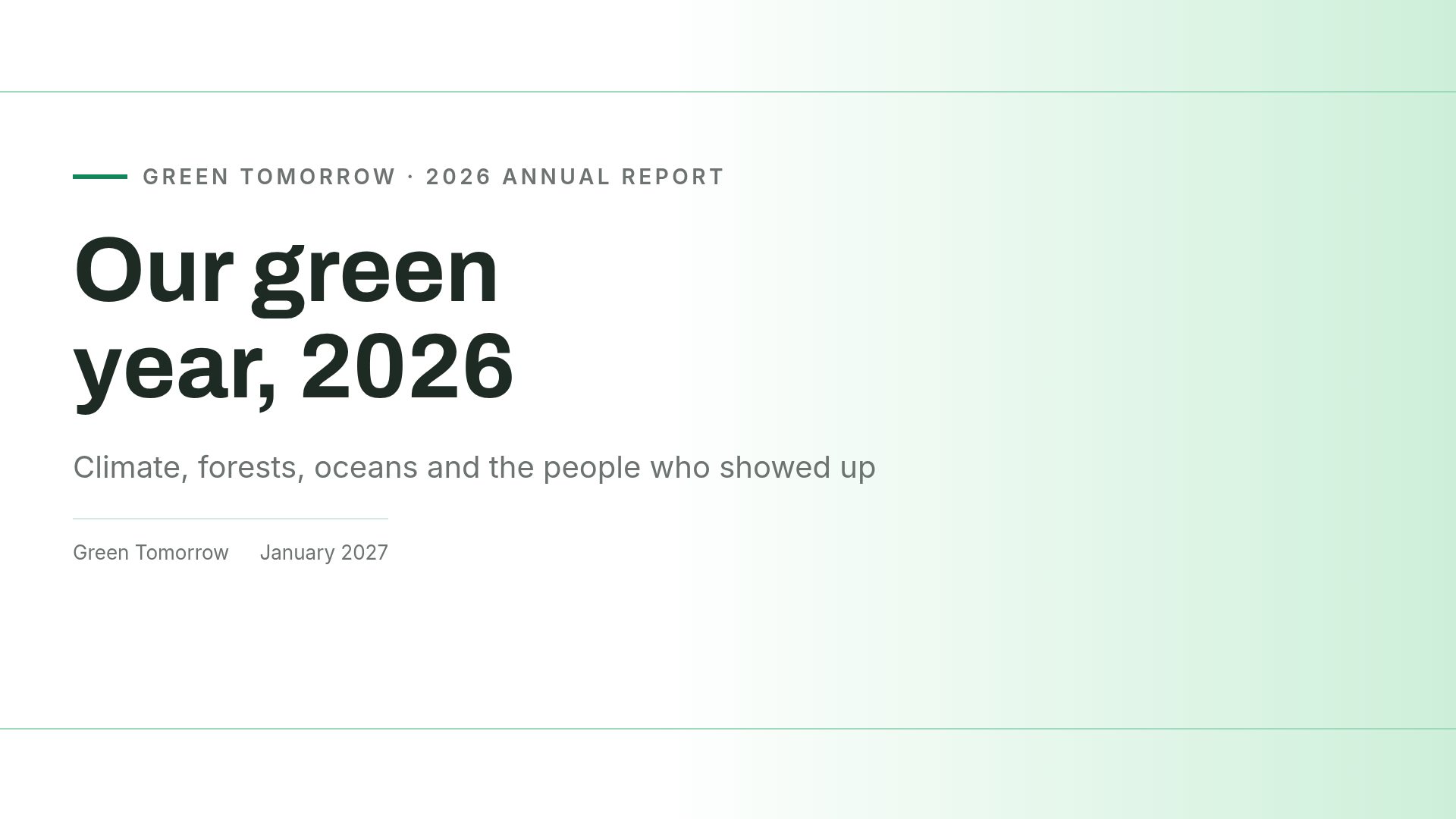 Green Campaign