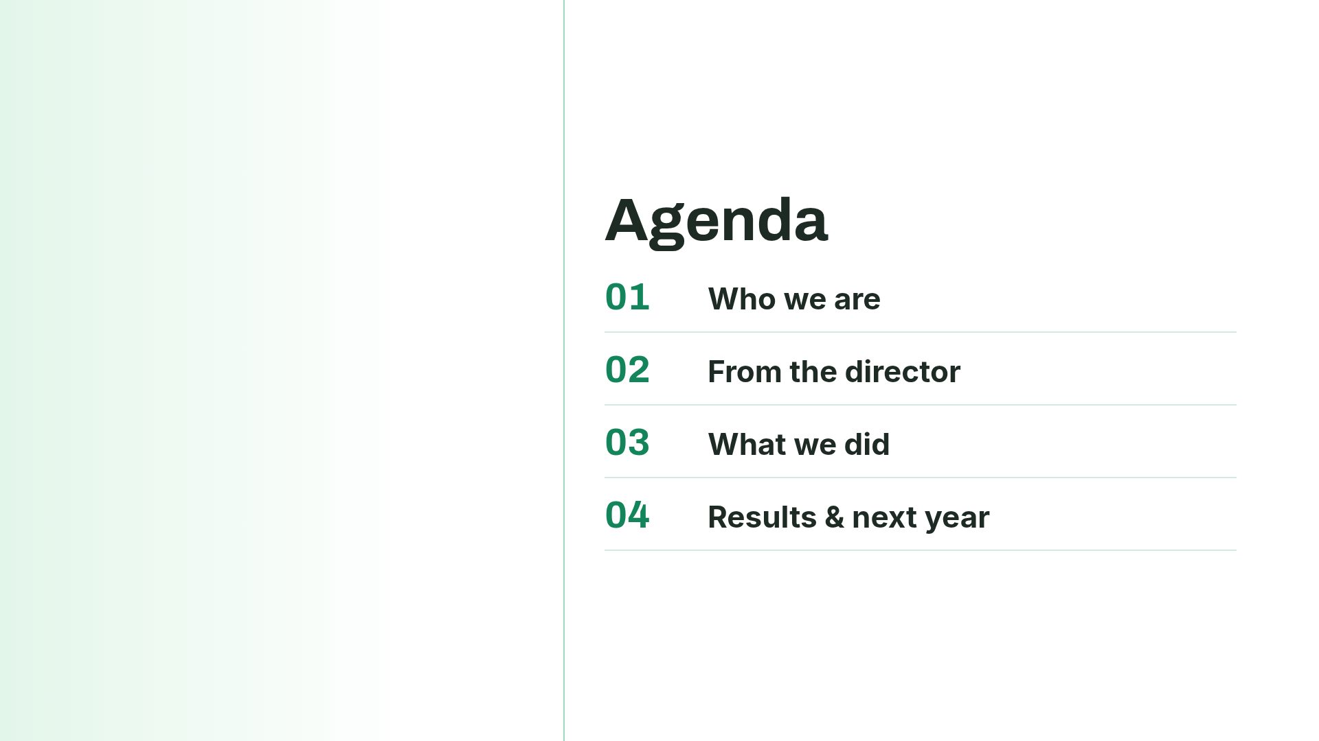Green Campaign slide 3