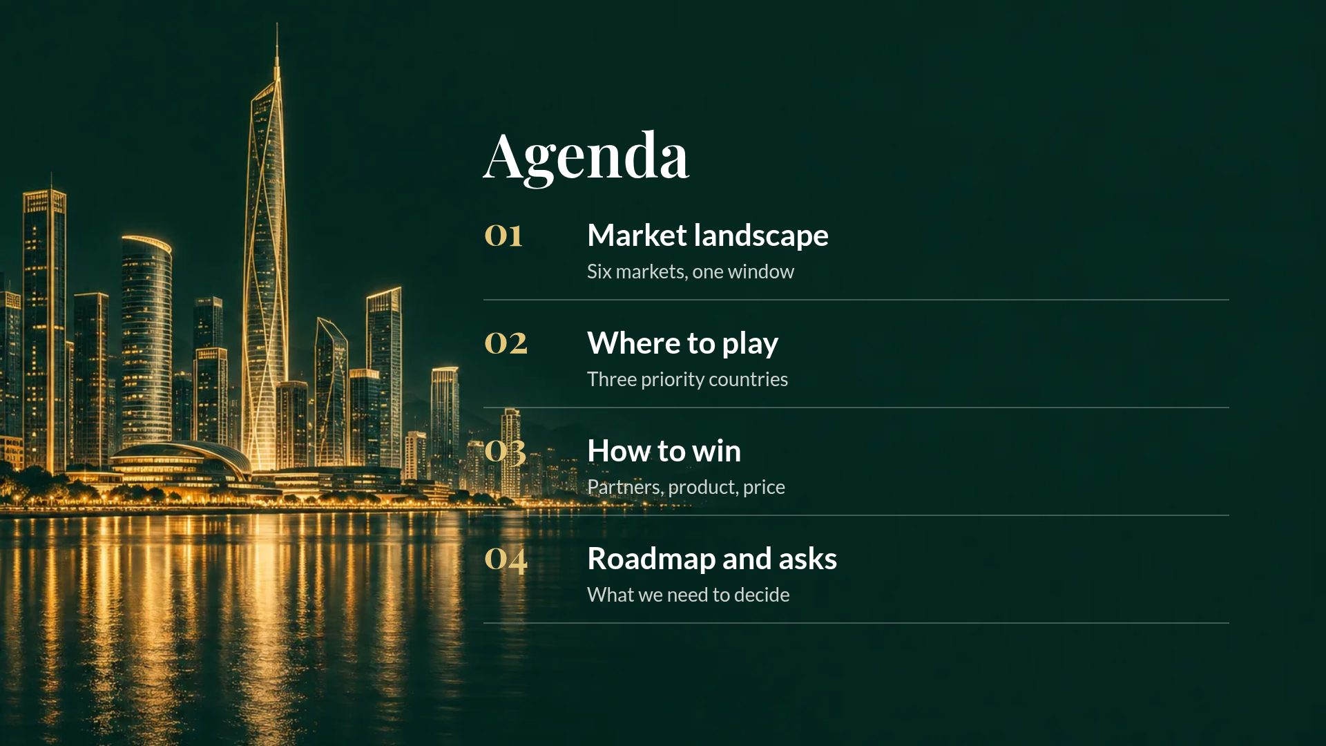 Harbour Finance slide 3