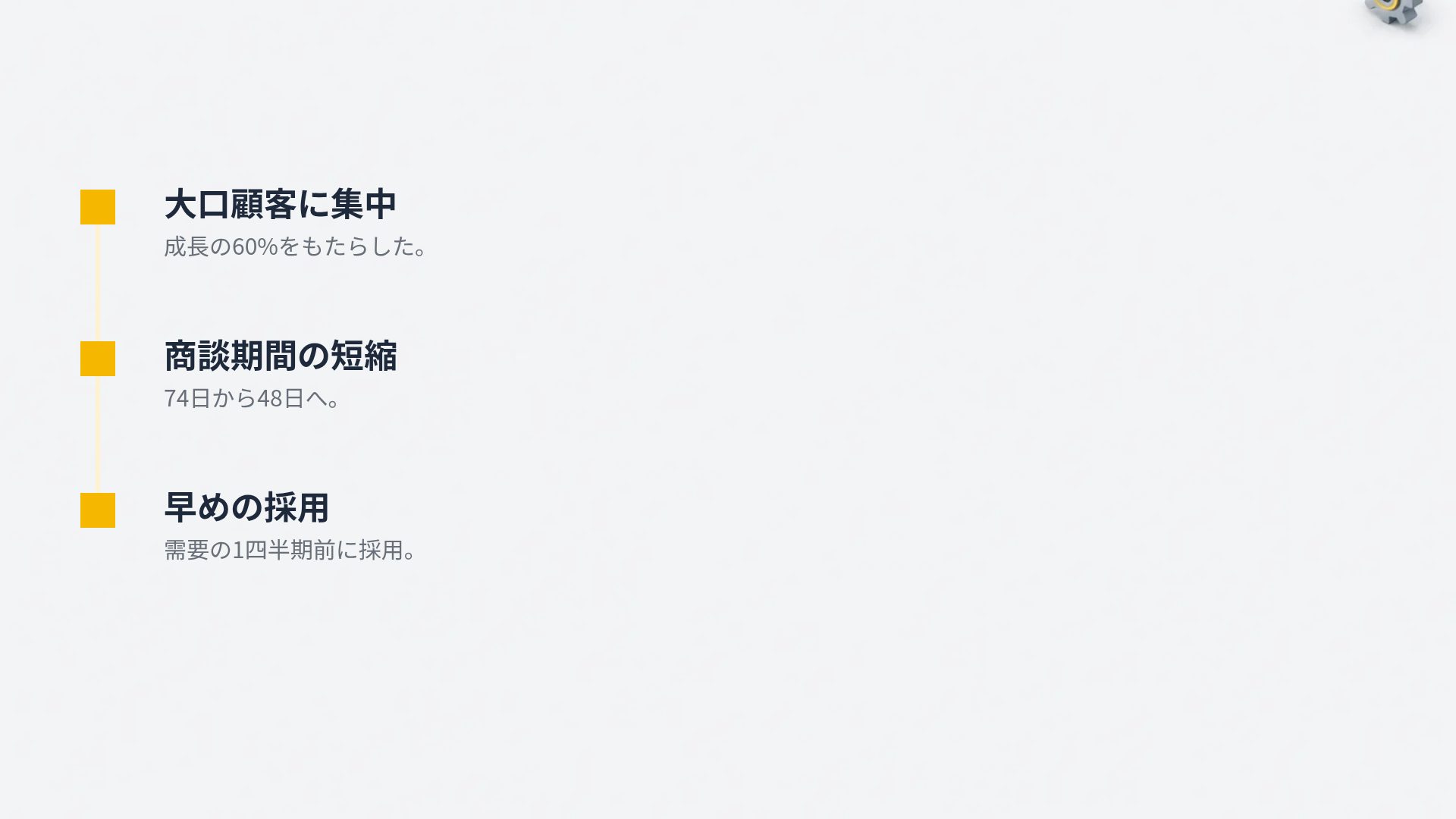 アイソファクトリー スライド 17