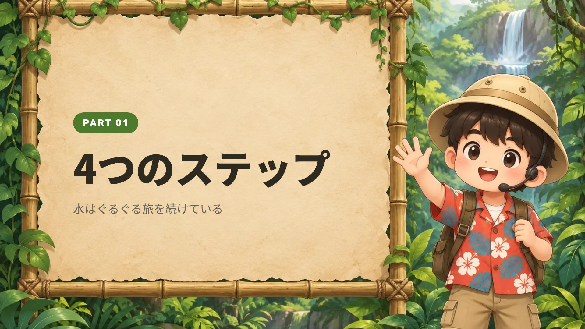 ジャングル探検 スライド 4