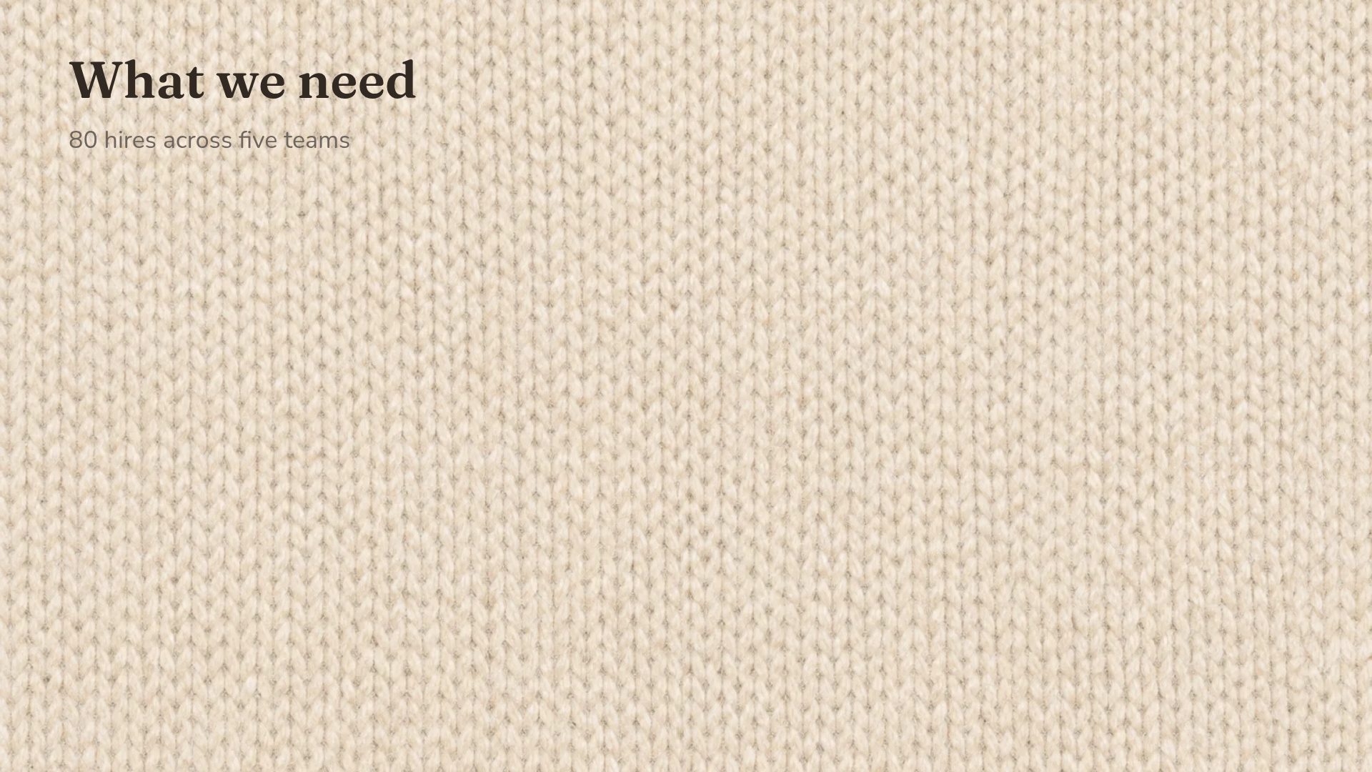 Knit slide 15