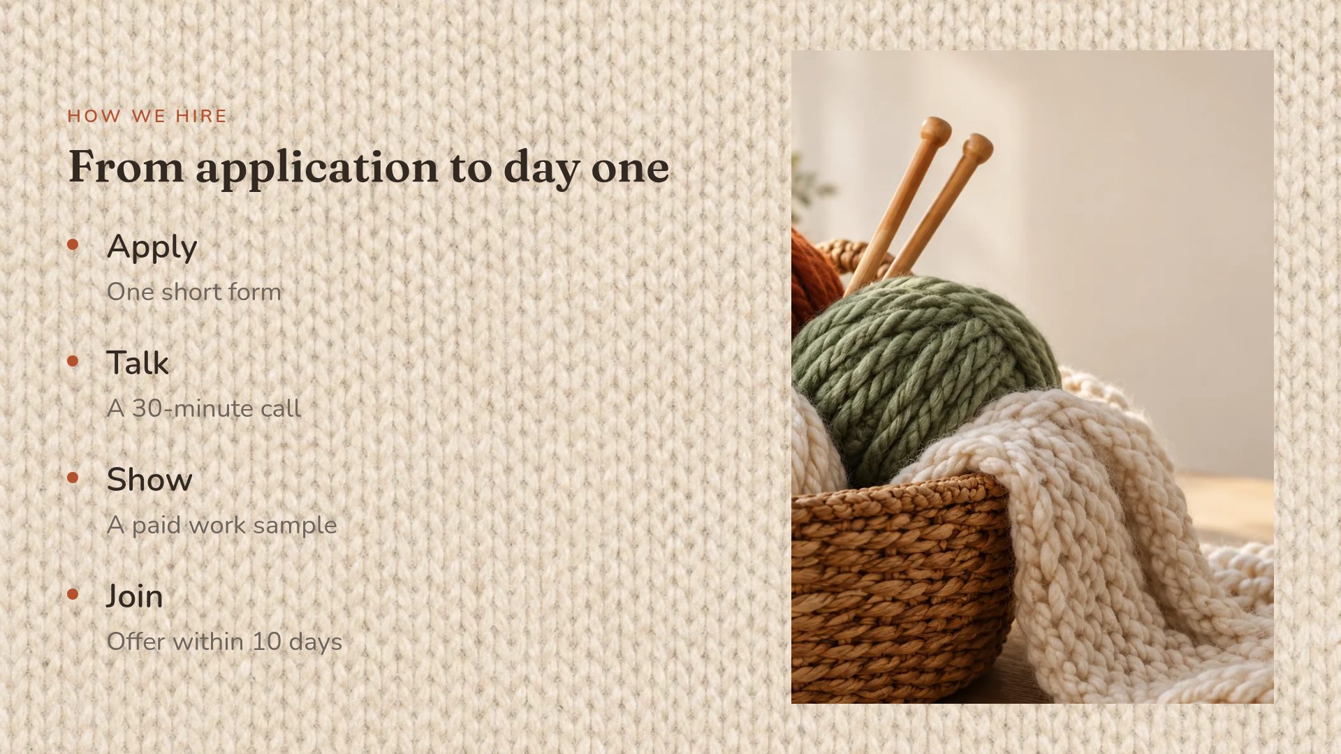 Knit slide 6