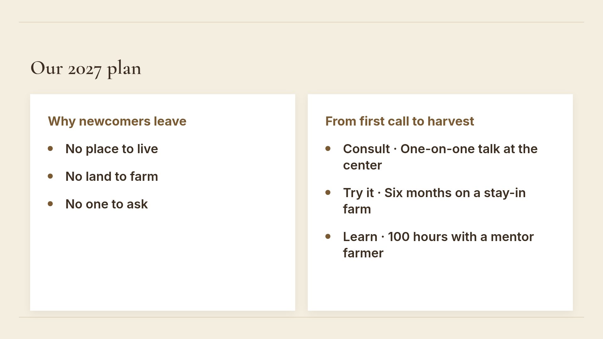 Kraft Farm slide 8