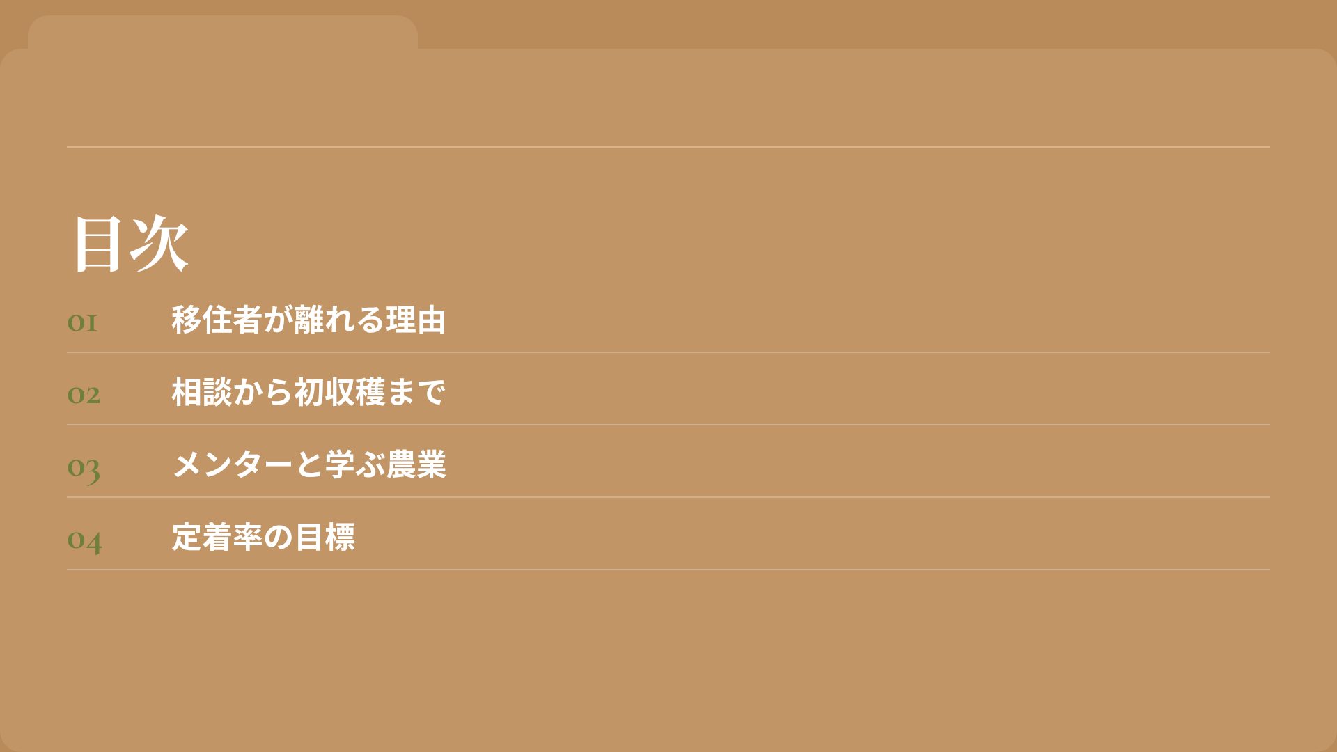 クラフトファーム スライド 3