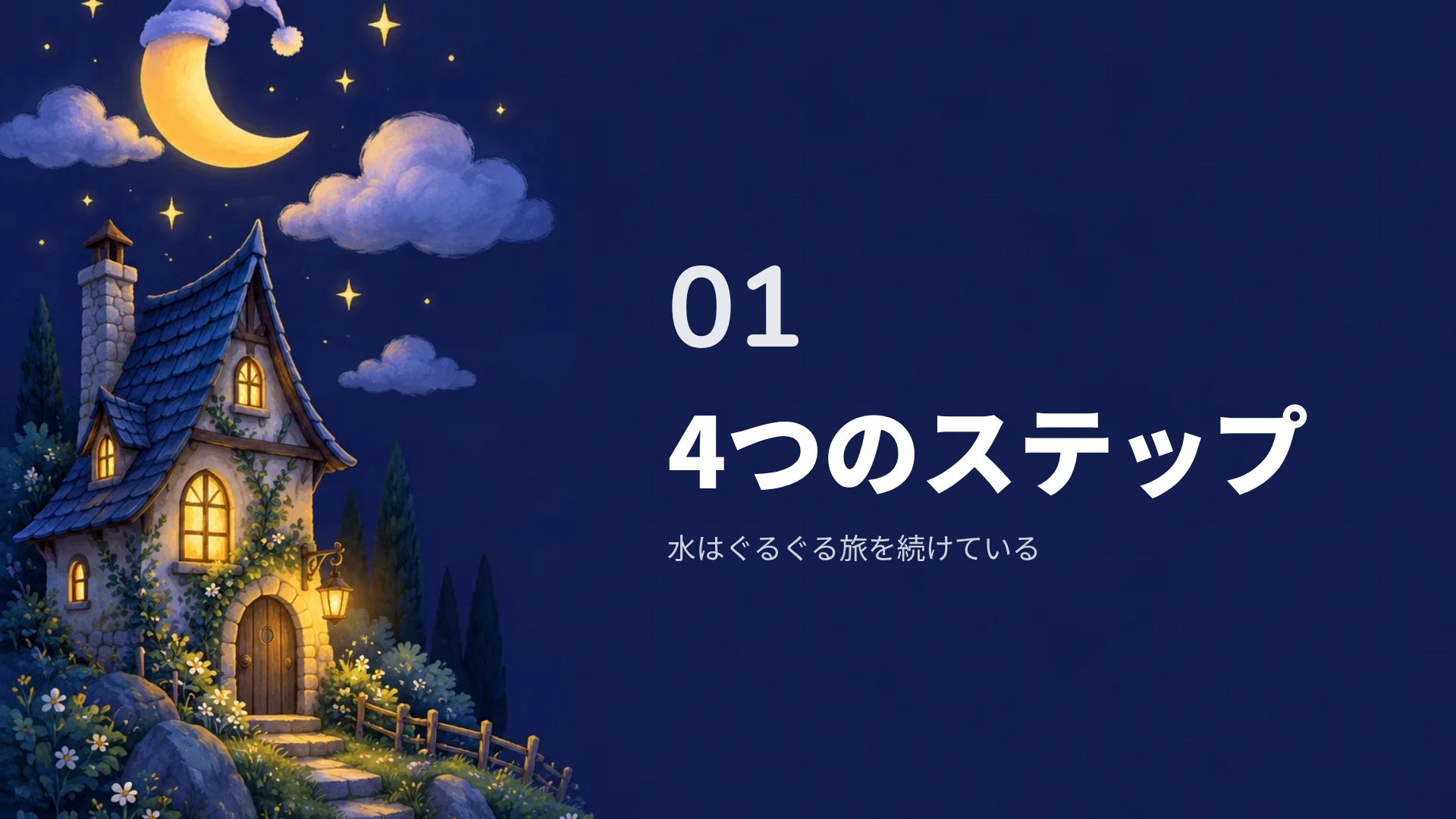 おやすみおつきさま スライド 4