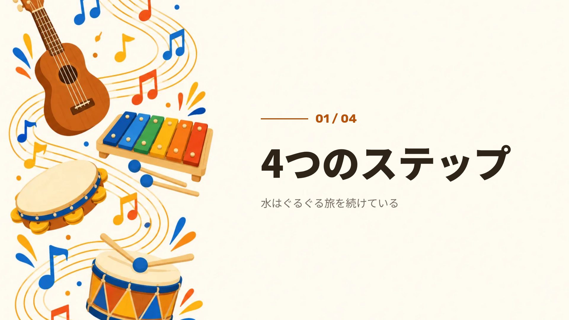 音楽の時間 スライド 4