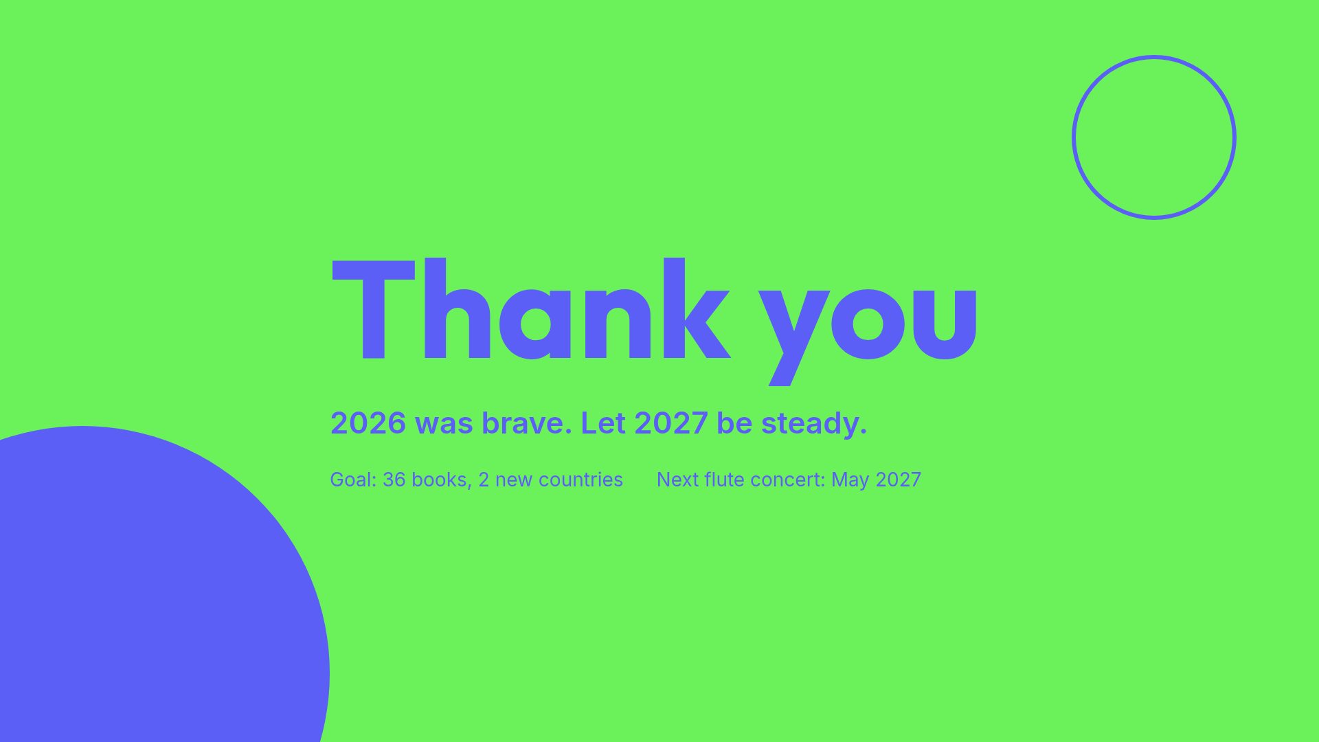 My Year slide 18