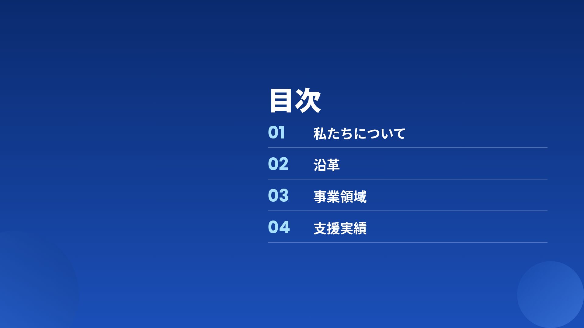 ネイビーバブル スライド 3