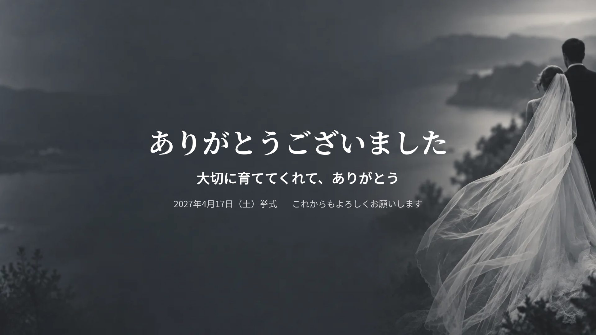 ペーパーウェディング スライド 18