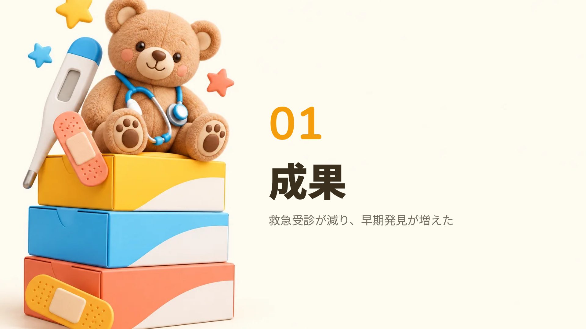 こどもクリニック スライド 4