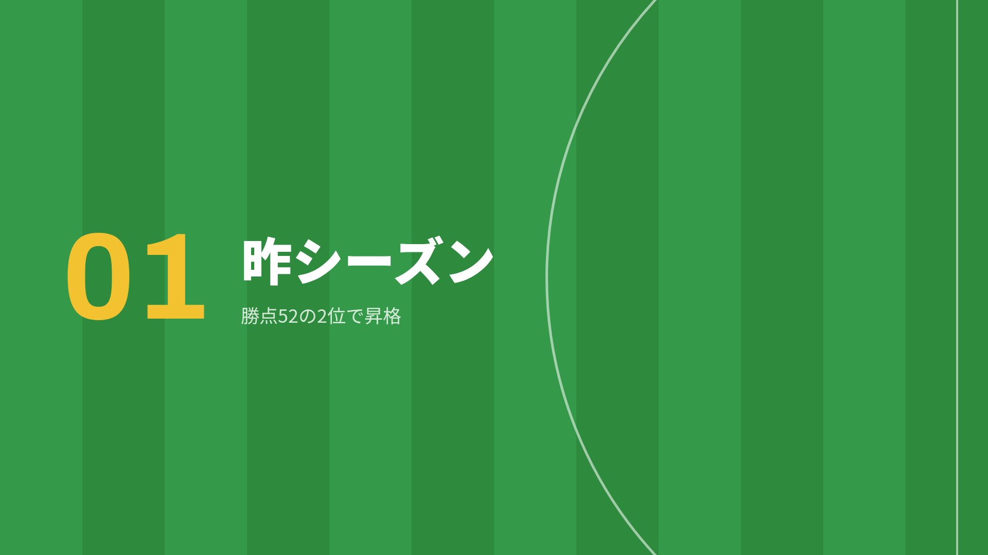 ピッチライン スライド 4