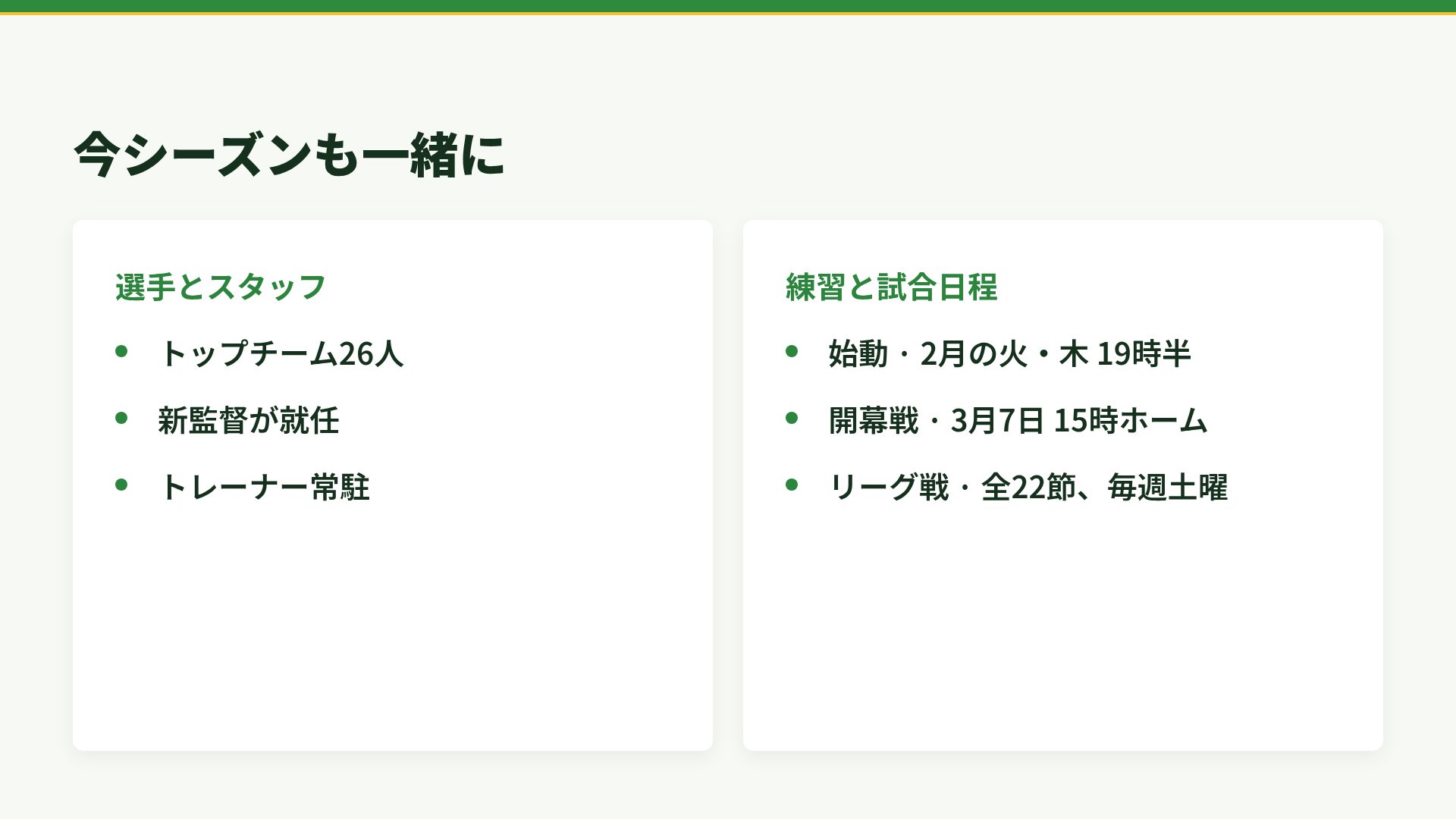 ピッチライン スライド 8