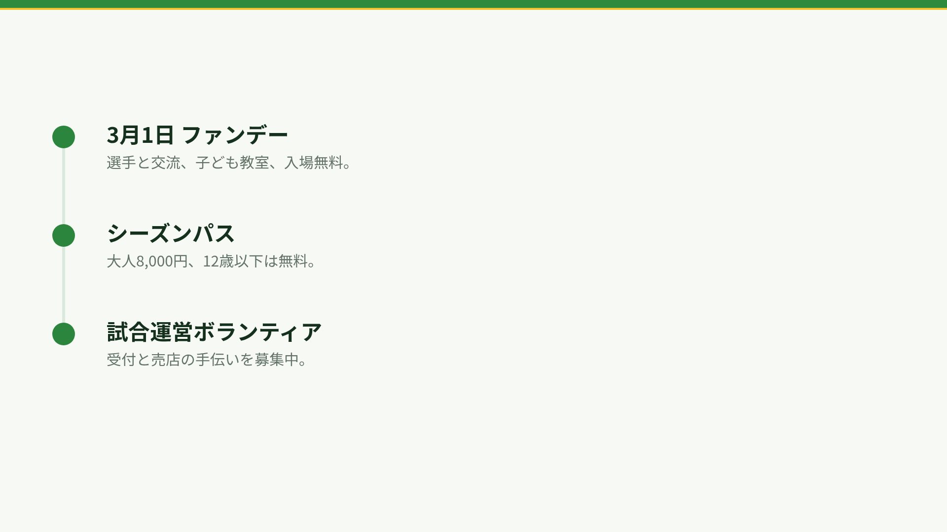 ピッチライン スライド 17