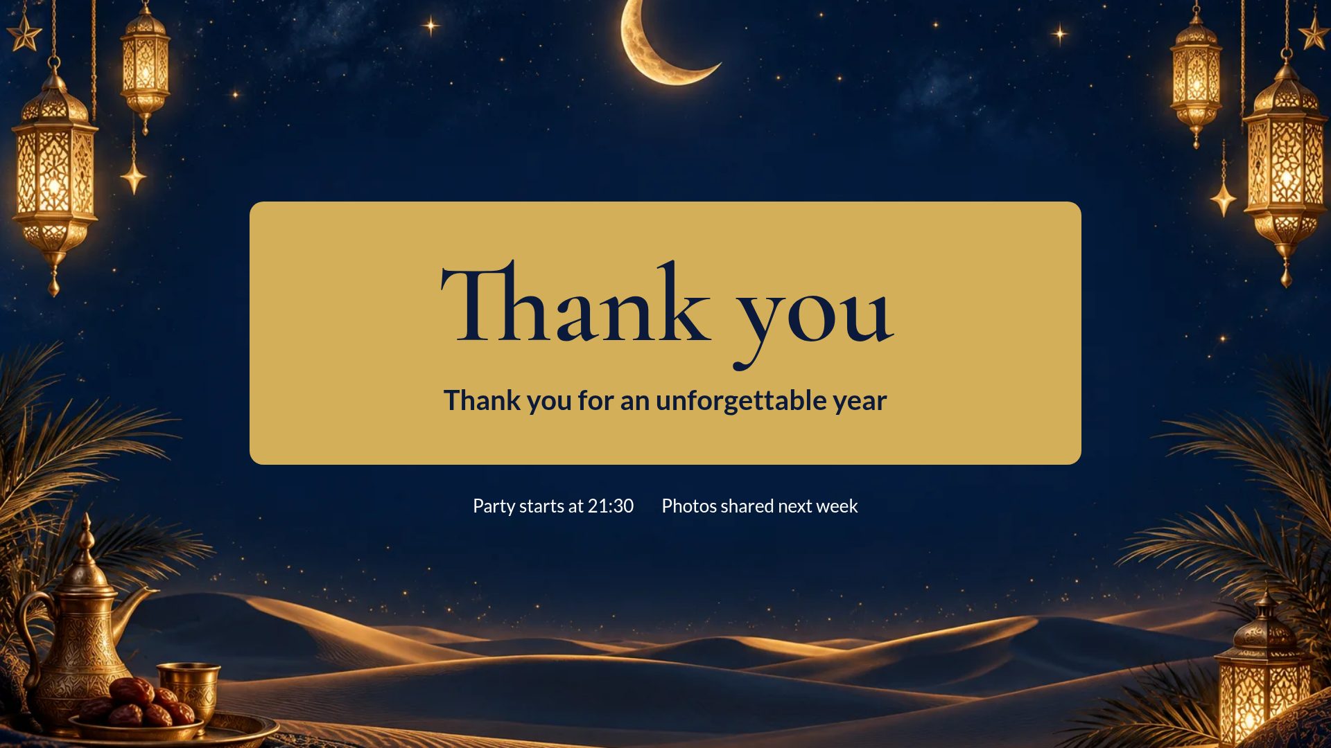 Ramadan Crescent slide 18
