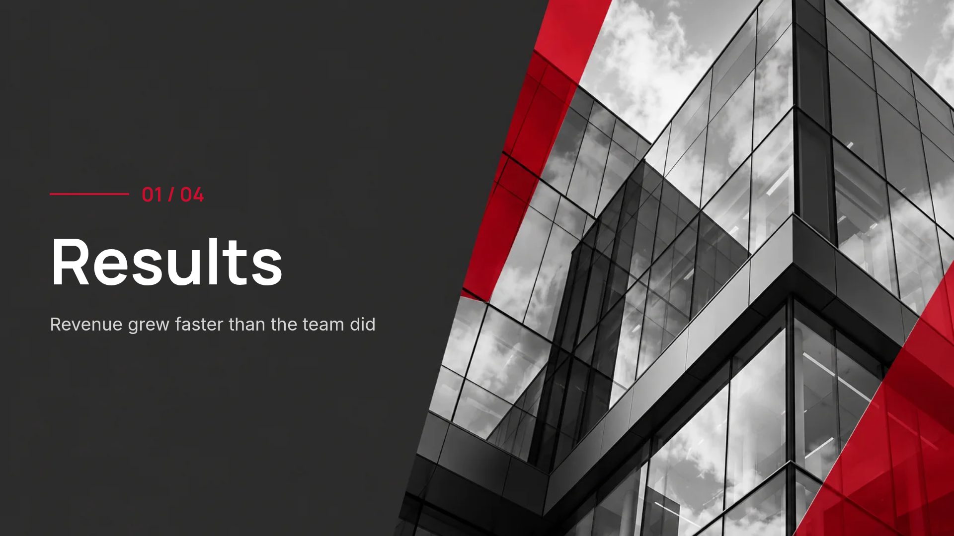Red Company slide 4