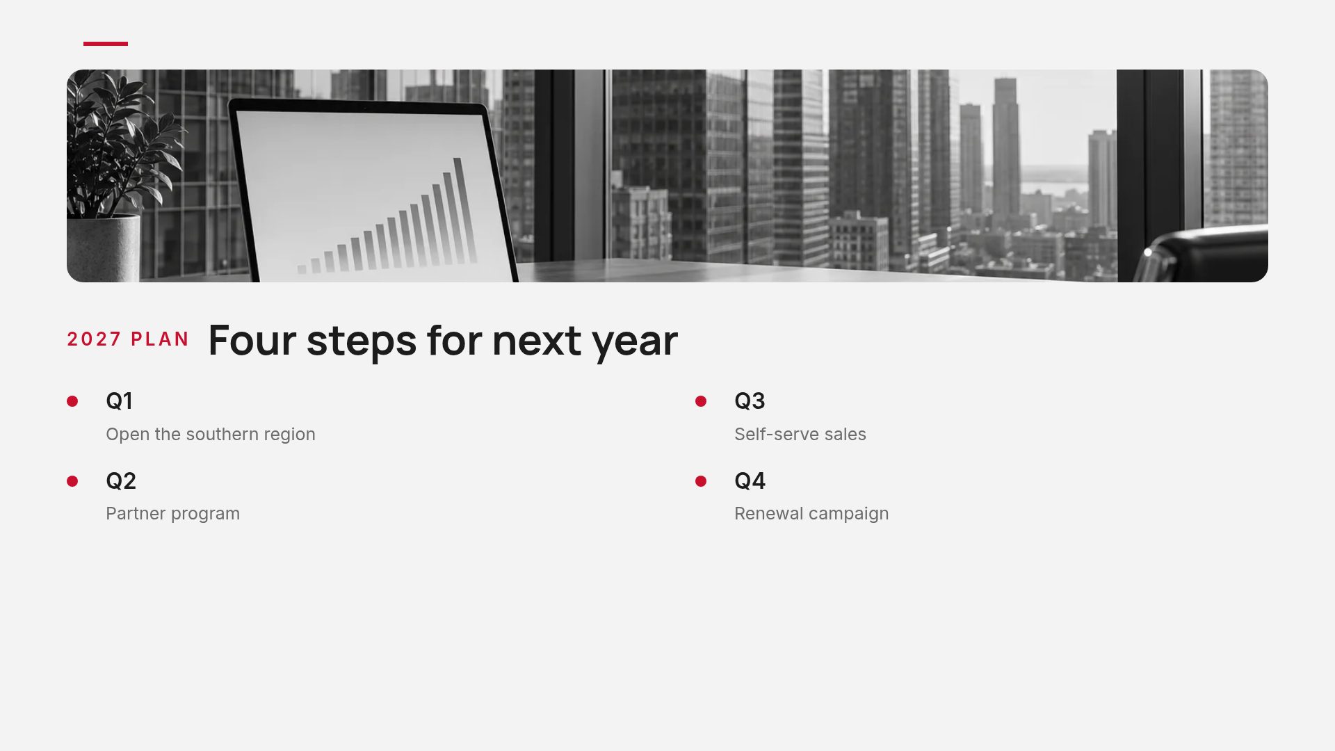 Red Company slide 6