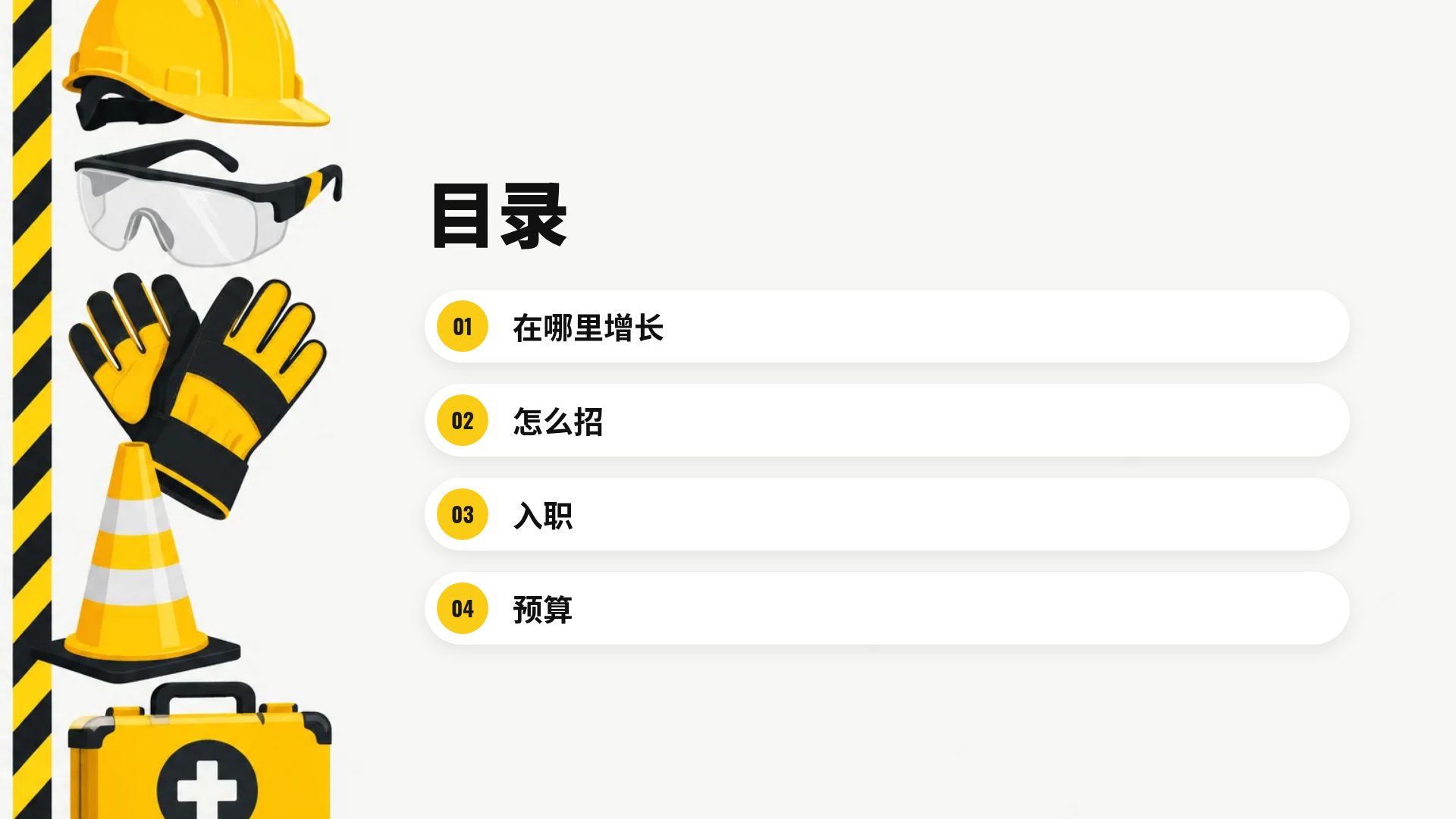安全培训 第 3 页