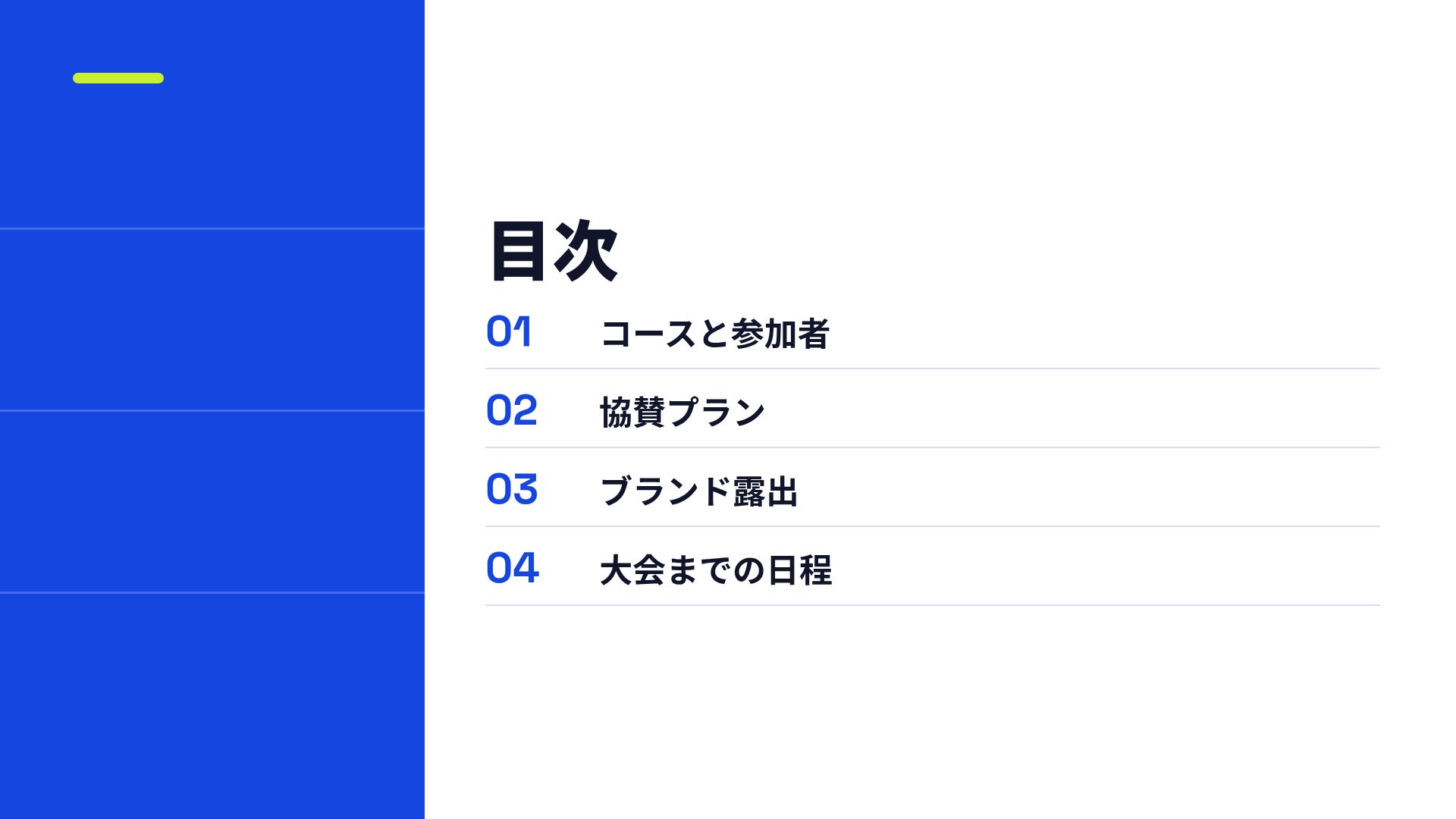 スコアボード スライド 3