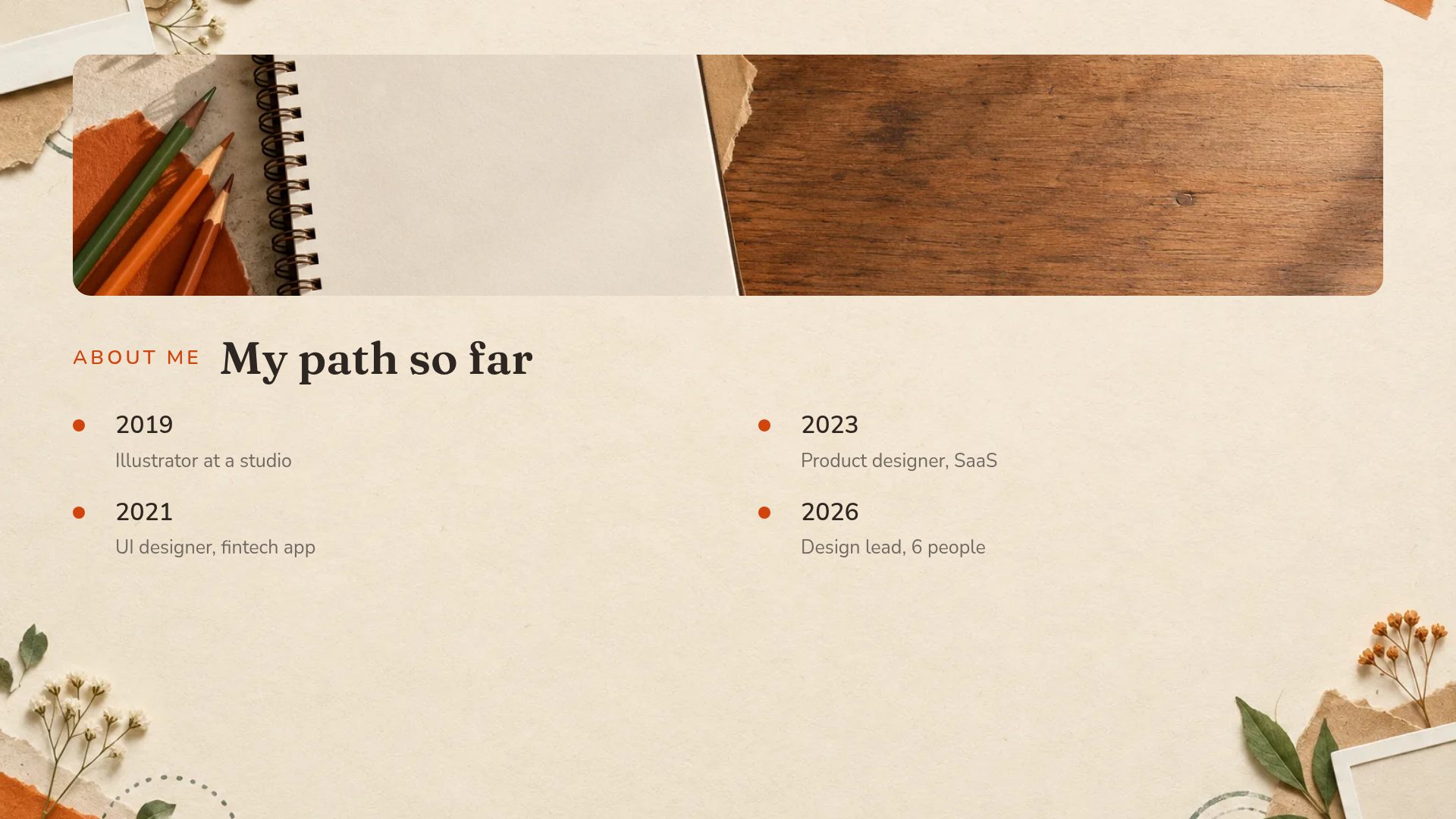 Scrapbook slide 6