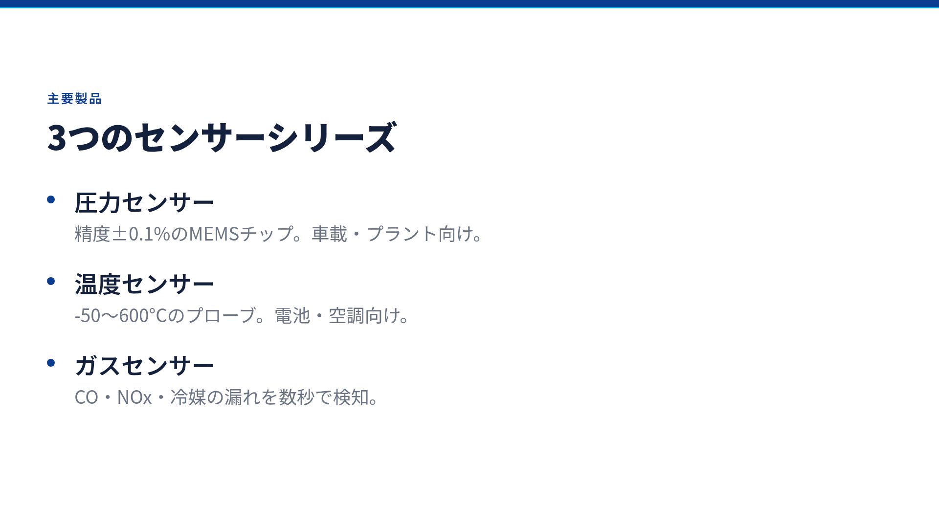 センサープロファイル スライド 5