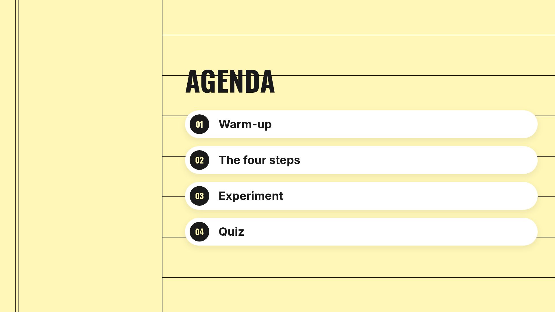 Simple Yellow slide 3
