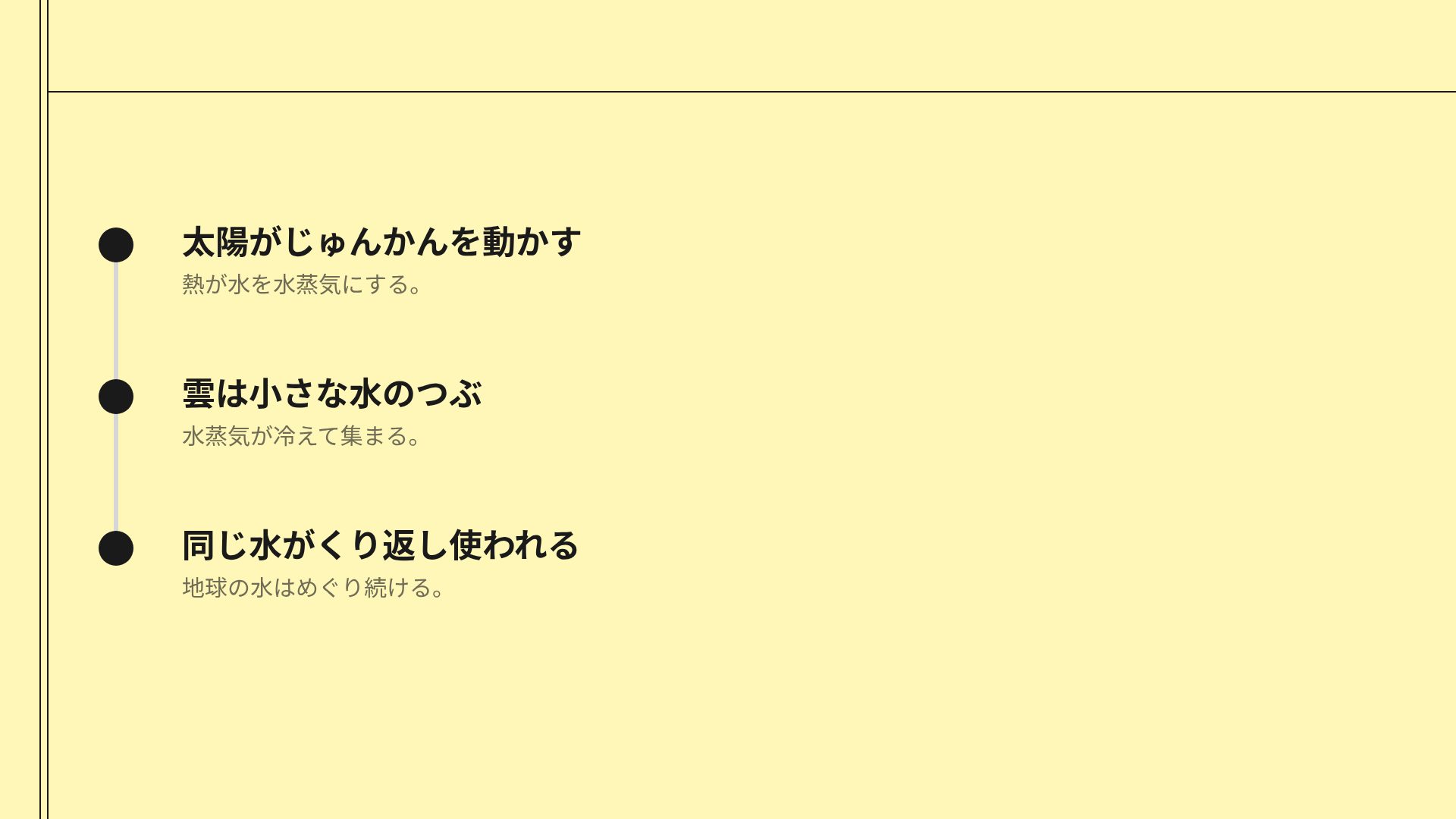 シンプルイエロー スライド 17